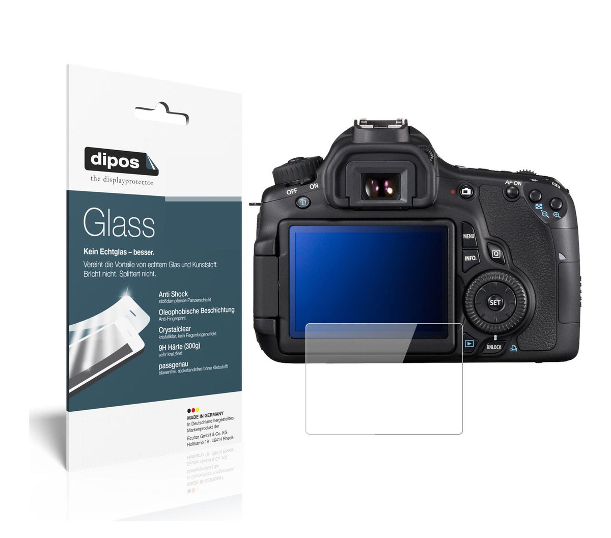 Screen Protector for Canon EOS 60Da Flexible Glass 9H dipos
