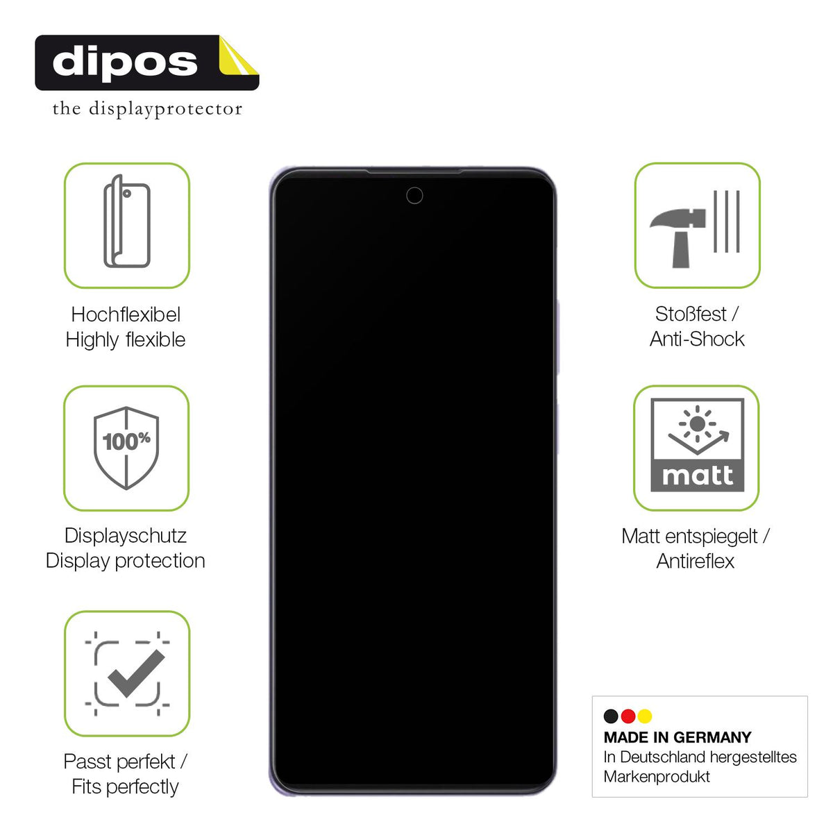 2x Full Cover matte Film for Oppo A3i Plus Screen Protector Anti-Shock