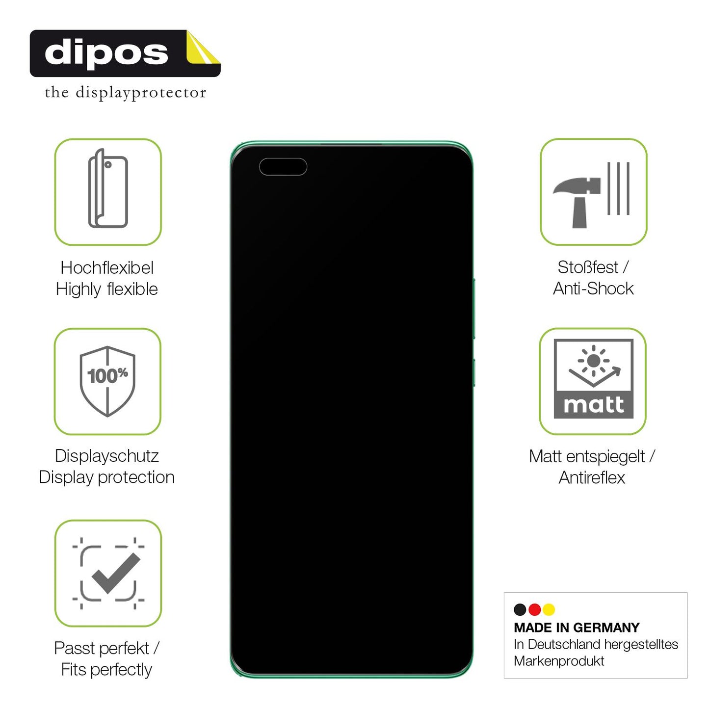 2x Full Cover matte Film for Huawei Nova 11 Pro Screen Protector Anti-Shock