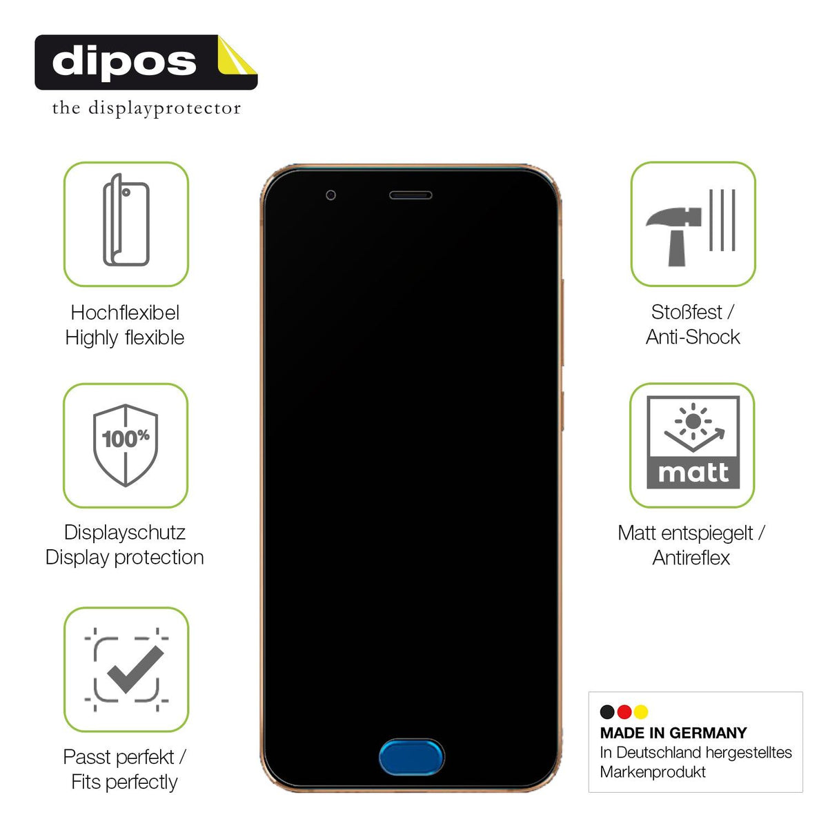 2x Matte Full Cover Screen Protector for Xiaomi Mi Note 3