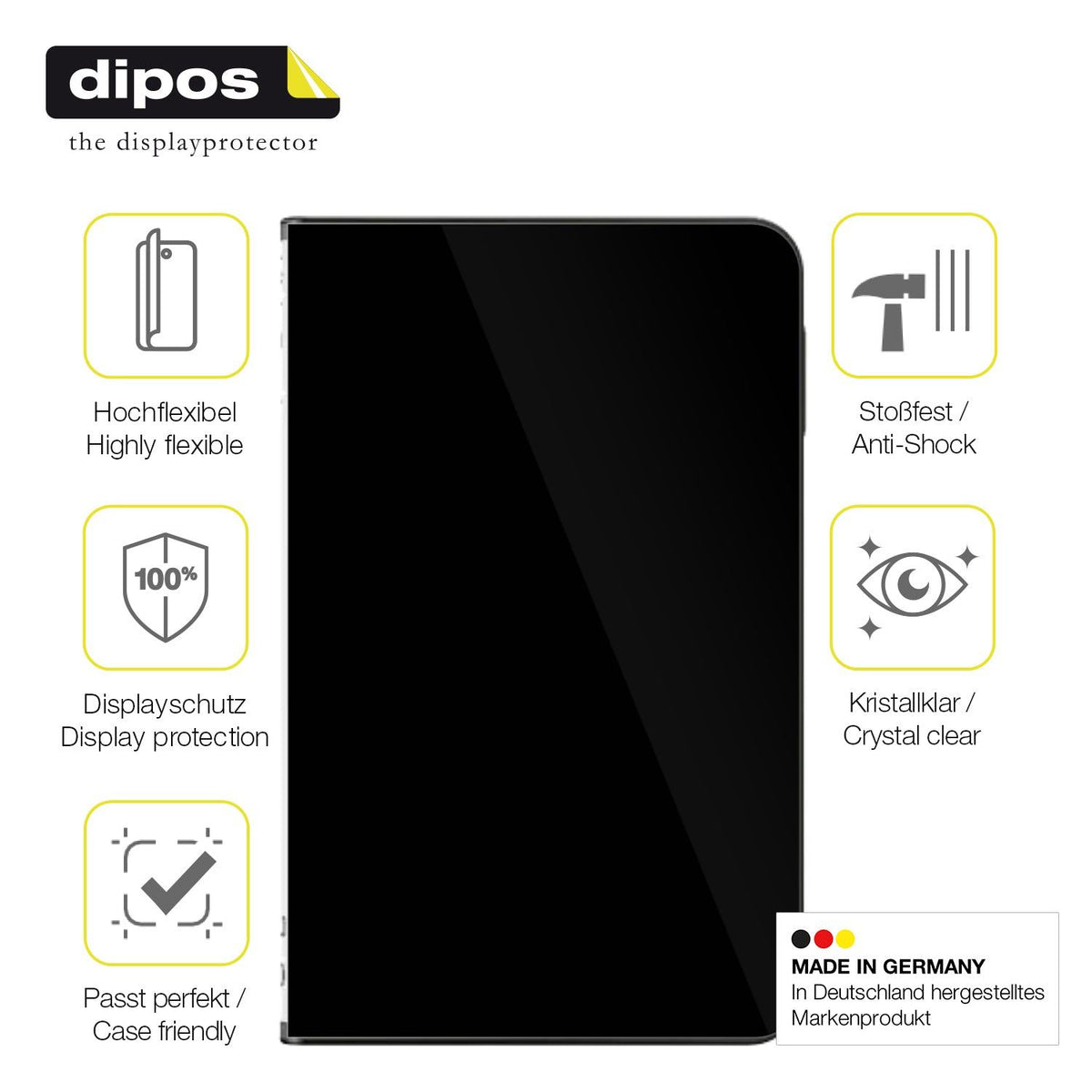 2x Screen Protector for Ledger Stax Crypto Wallet Protective Film covers 100%