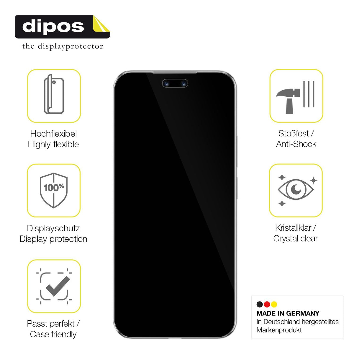 2x Screen Protector for Huawei Nova 14 Ultra Protective Film covers 100% dipos