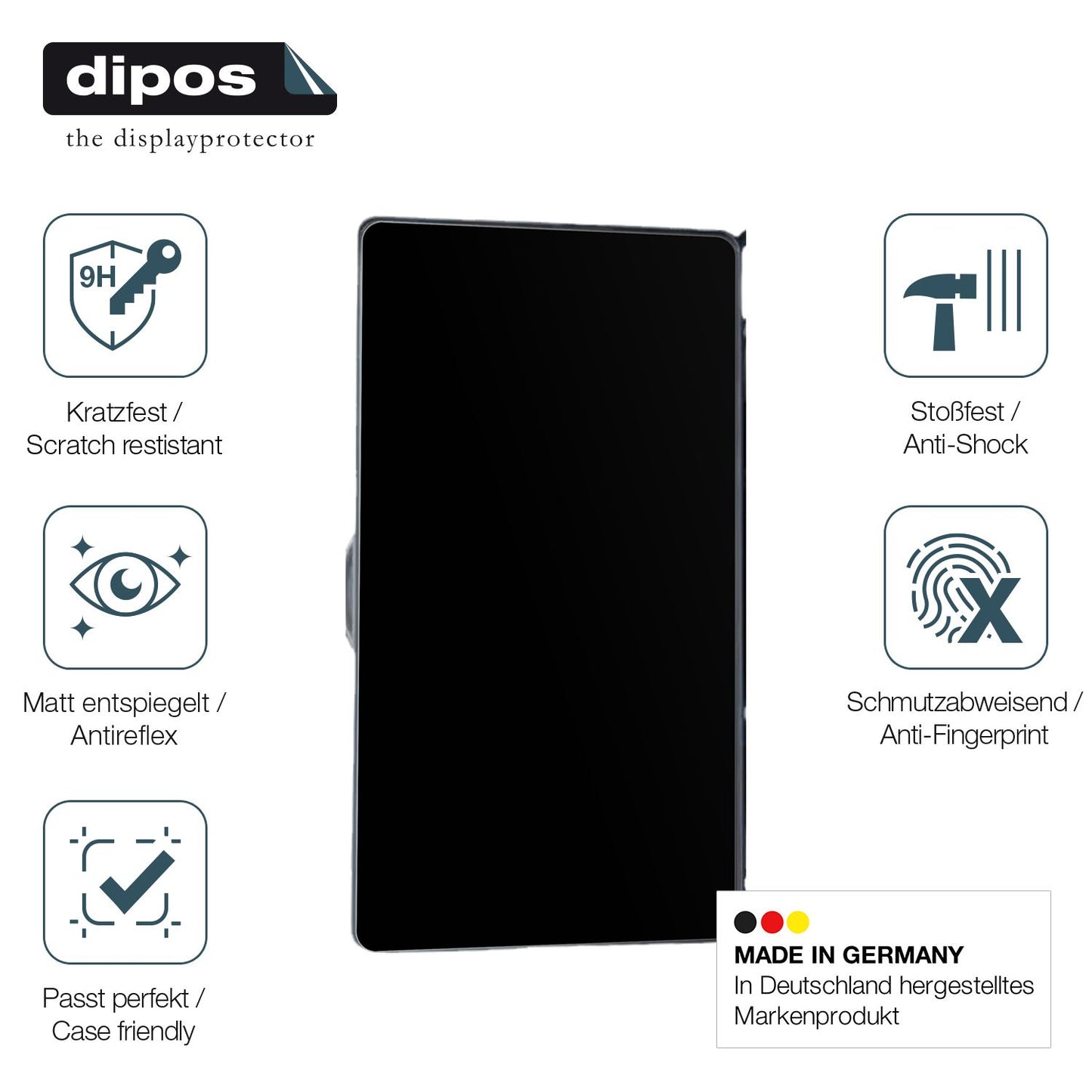2x Screen Protector for CFMOTO 250SR 250NK matte Flexible Glass 9H dipos