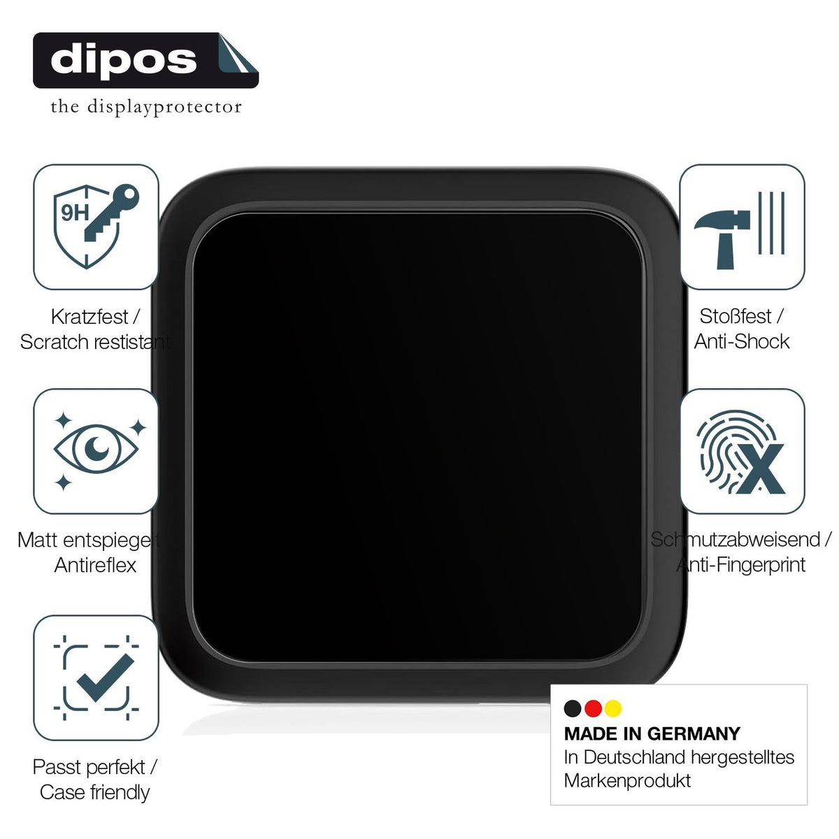 2x Screen Protector for NetGear Night Hawk M6 matte Flexible Glass 9H dipos