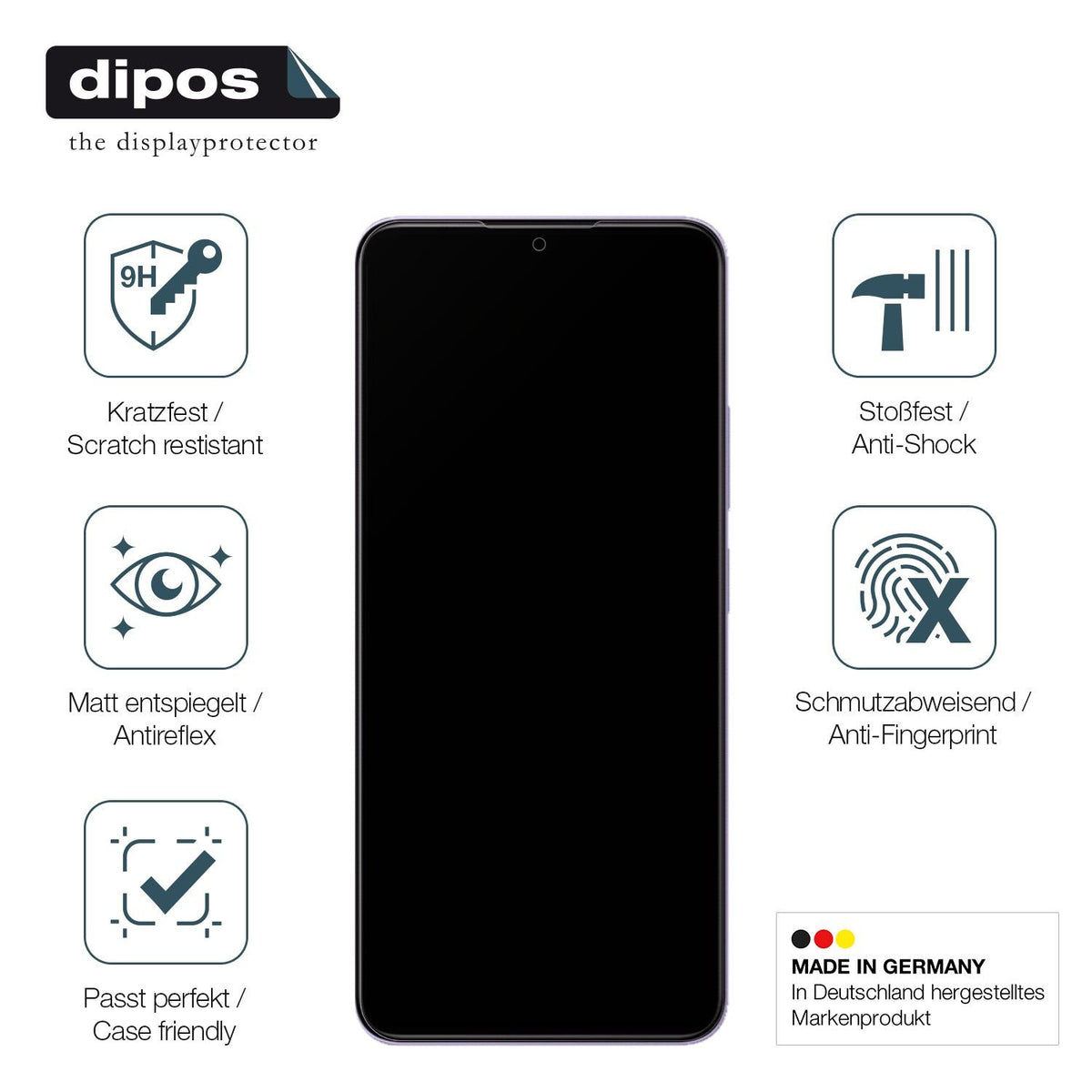 2x Screen Protector for Xiaomi Redmi A4 5G matte Flexible Glass 9H dipos
