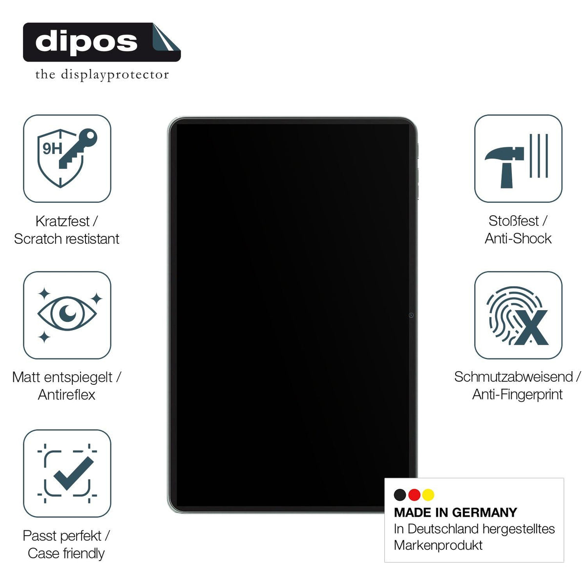 2x Screen Protector for Blackview Mega 2 matte Flexible Glass 9H dipos