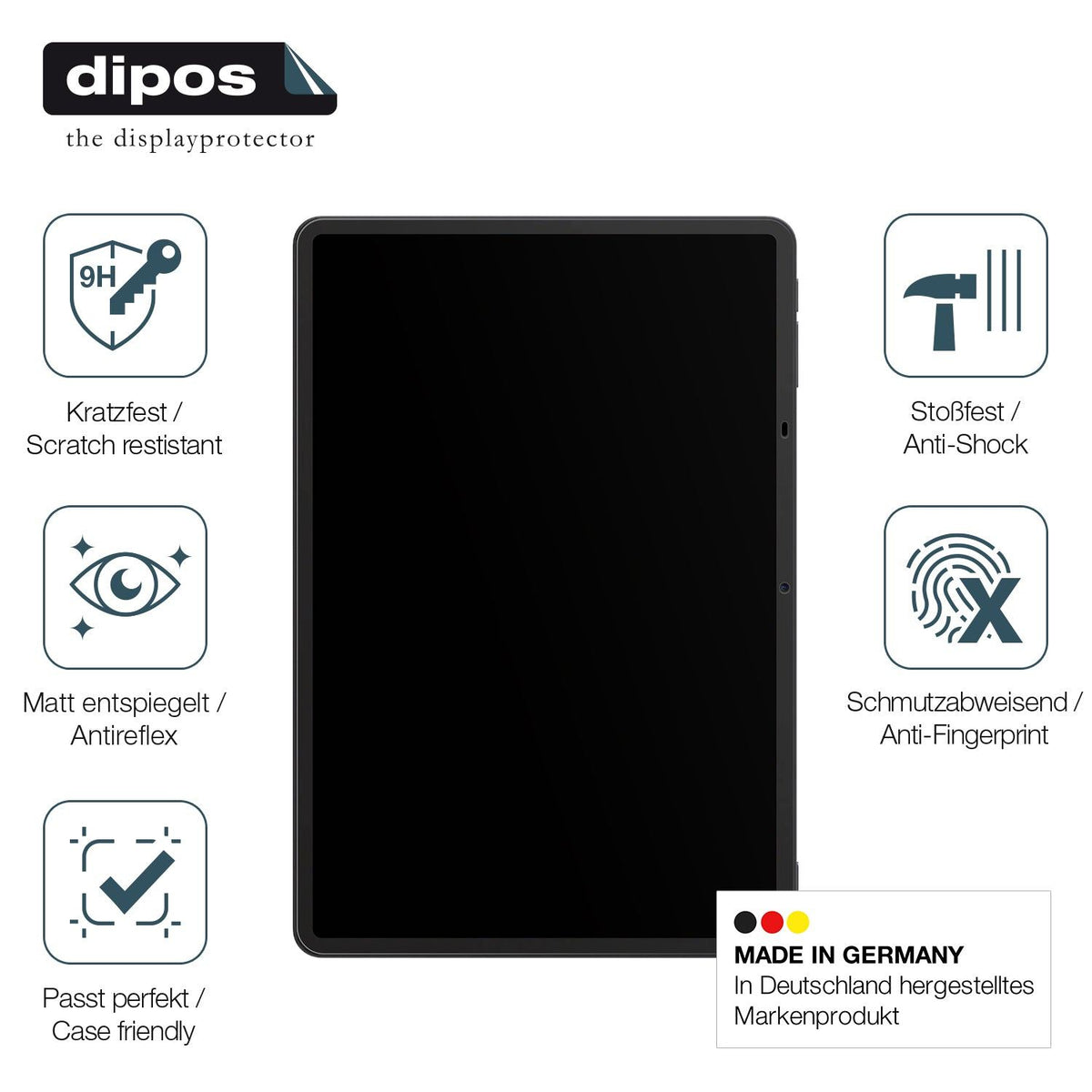 2x Screen Protector for TCL NXTPAPER 11 Plus matte Flexible Glass 9H dipos