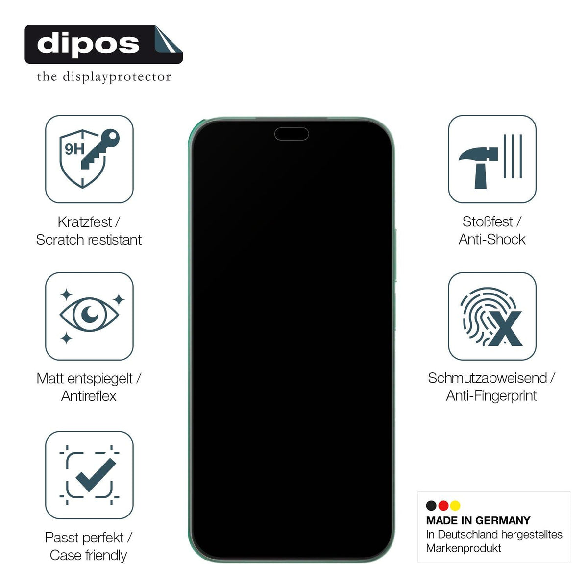 2x Screen Protector for Honor X8c matte Flexible Glass 9H dipos
