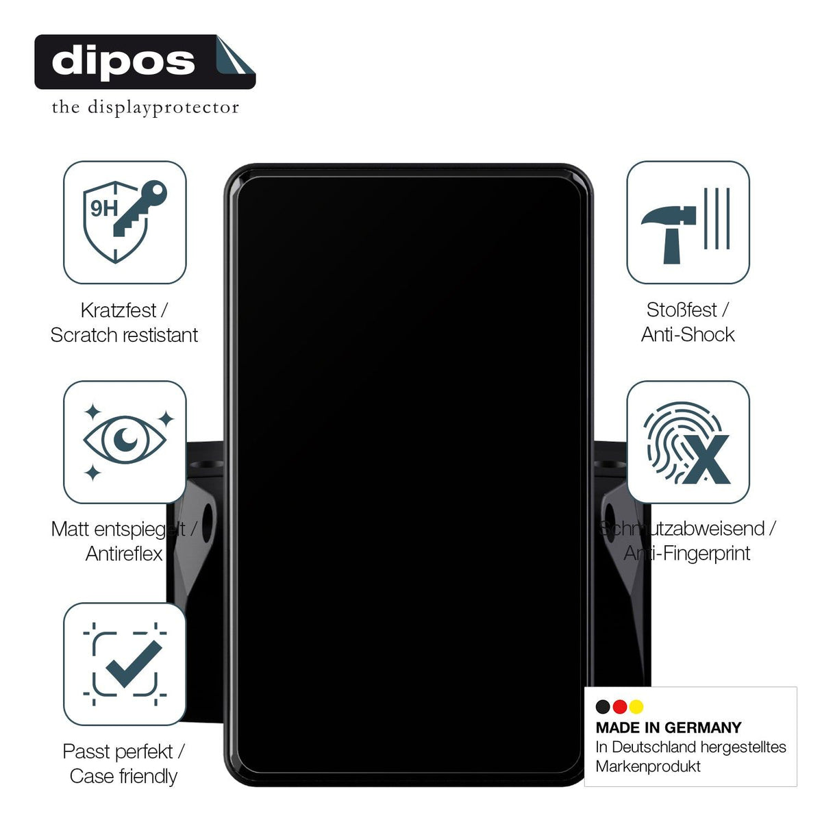 2x Screen Protector for Bafang C020 3.4 Zoll matte Flexible Glass 9H dipos