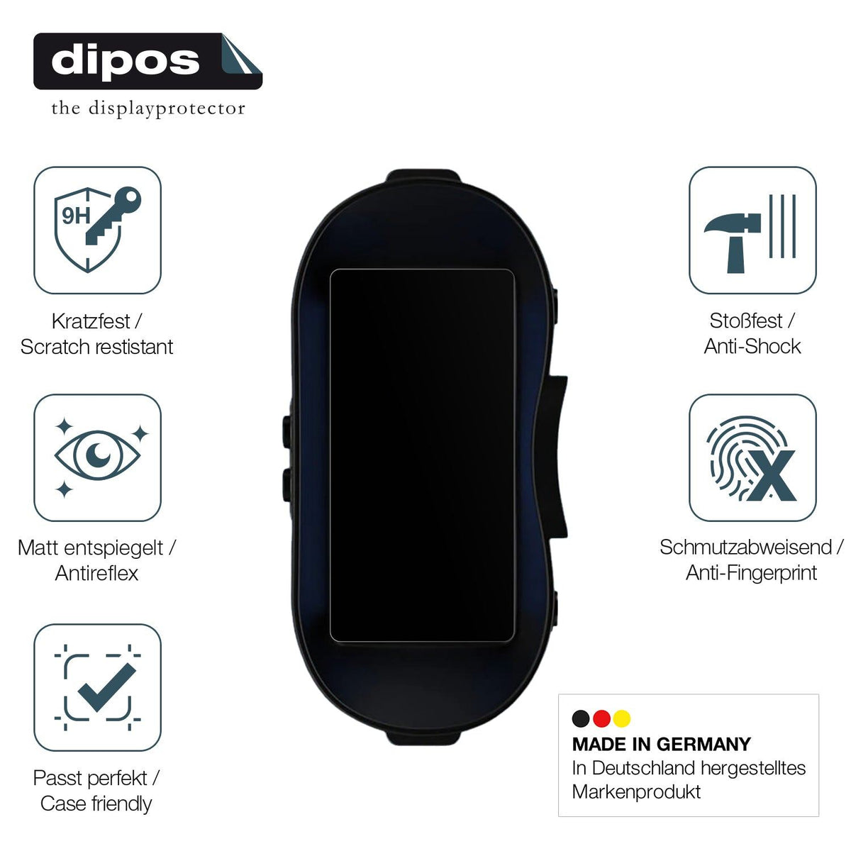 2x Screen Protector for CIGMAN CNV02 matte Flexible Glass 9H dipos