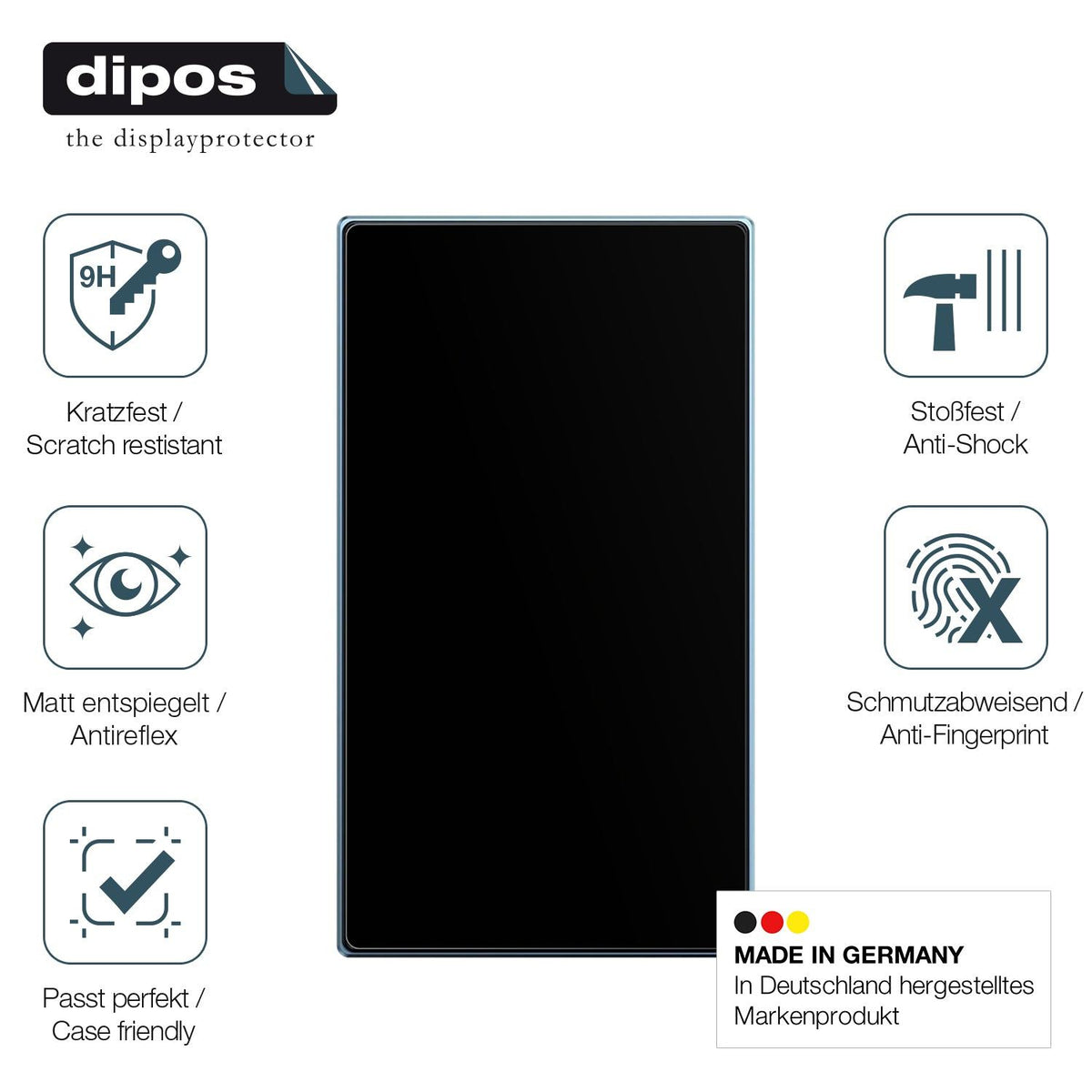 2x Screen Protector for Cwowdefu C28 matte Flexible Glass 9H dipos