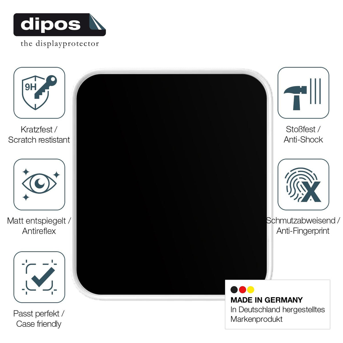 2x Screen Protector for SwitchBot Hub 2 matte Flexible Glass 9H dipos