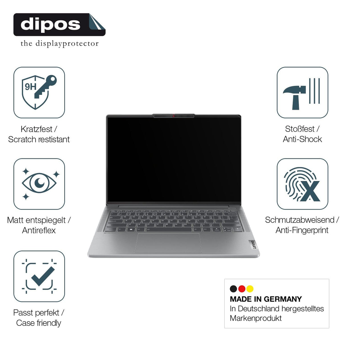 2x Screen Protector for Lenovo IdeaPad Pro 5 Gen 10 14 Zoll matte Flexible