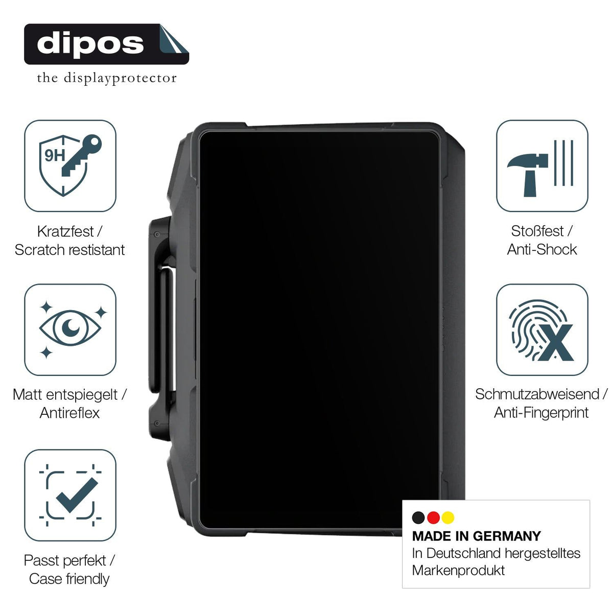 2x Screen Protector for DJI RC Pro 2 matte Flexible Glass 9H dipos