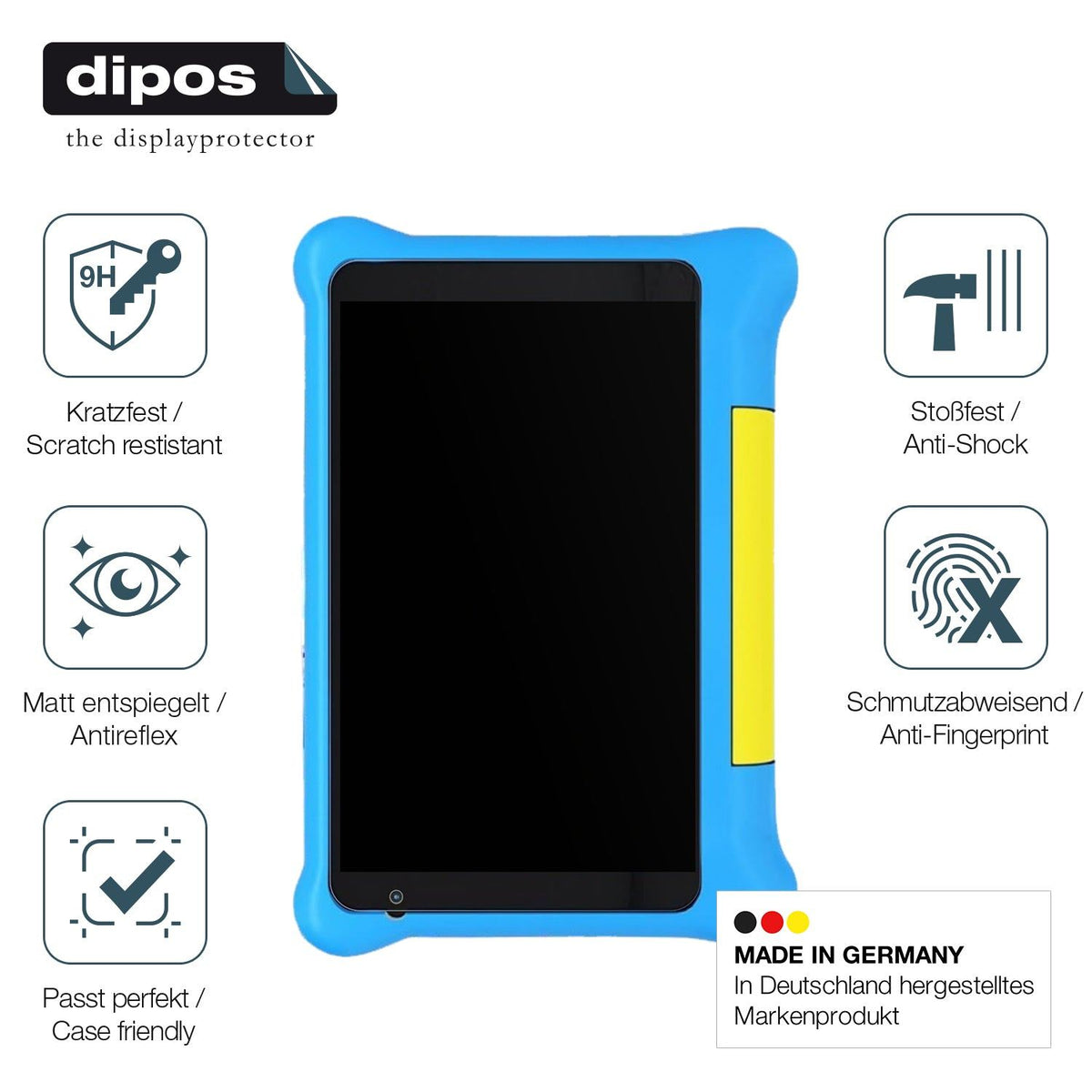 2x Screen Protector for Ainmel AMNC12 matte Flexible Glass 9H dipos