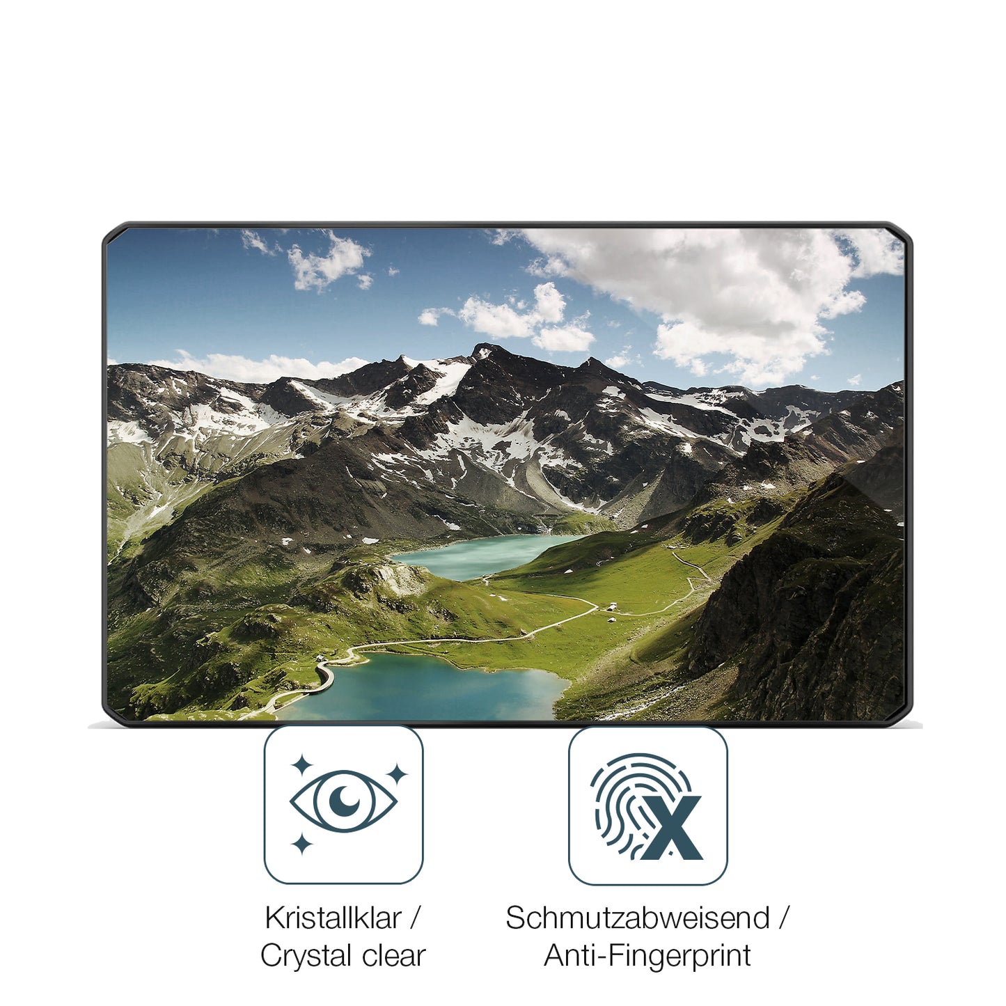 Flexible TPU-Folie passend zugeschnitten für Garmin Camper 1090, vollständige Abdeckung
