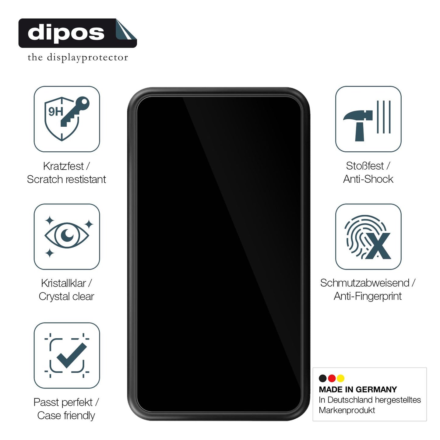 2x Screen Protector for AUTO-VOX W12 Flexible Glass 9H dipos
