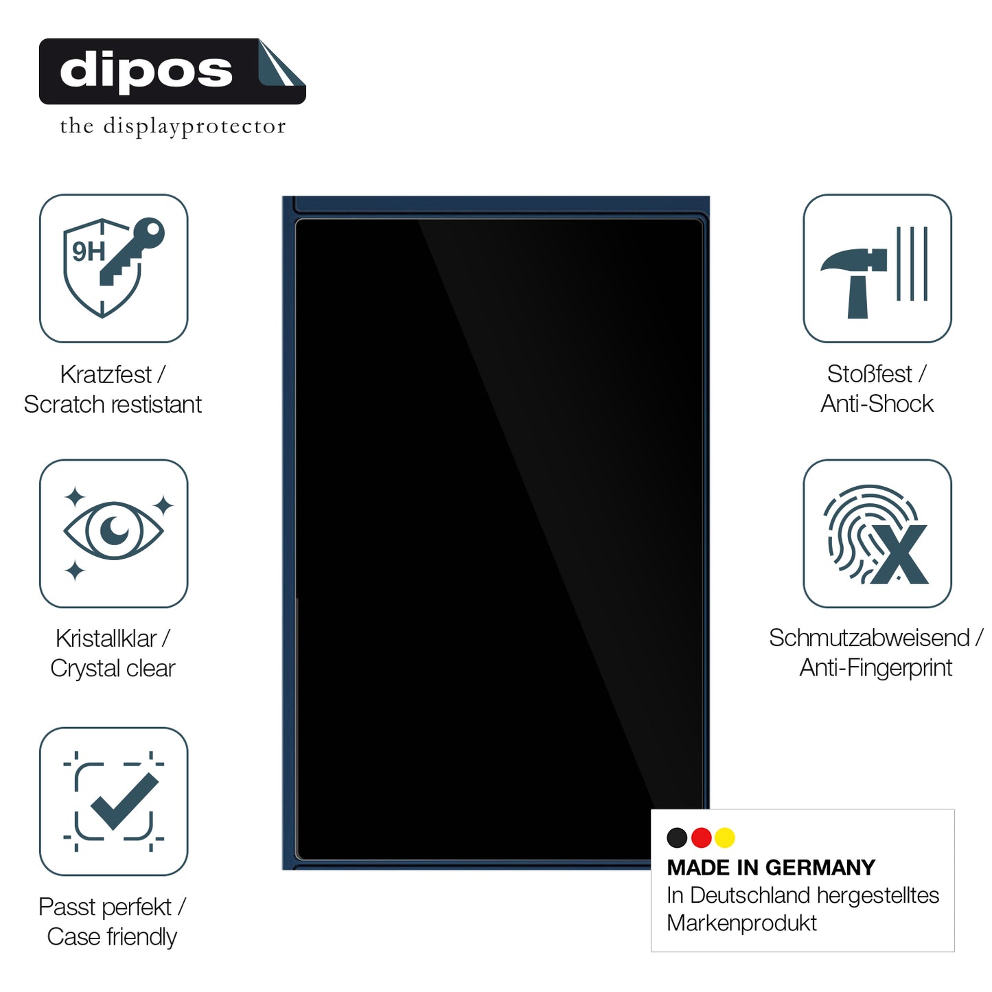 2x Screen Protector for Pioneer OMNIS-Duo Flexible Glass 9H dipos