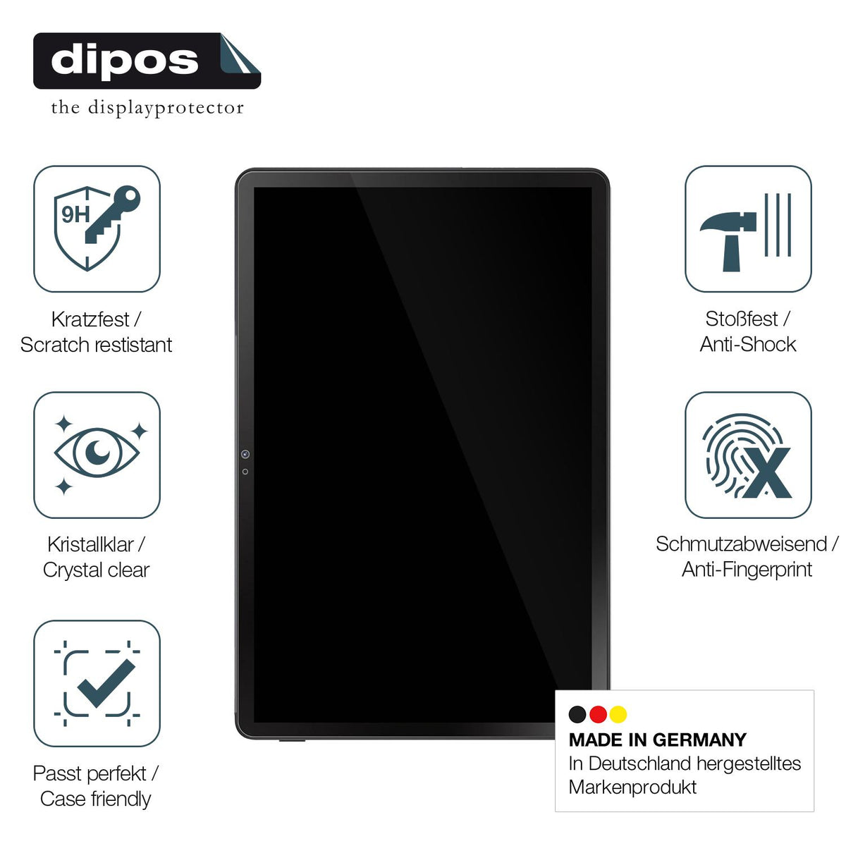 2x Screen Protector for Doogee U11 Pro Flexible Glass 9H dipos