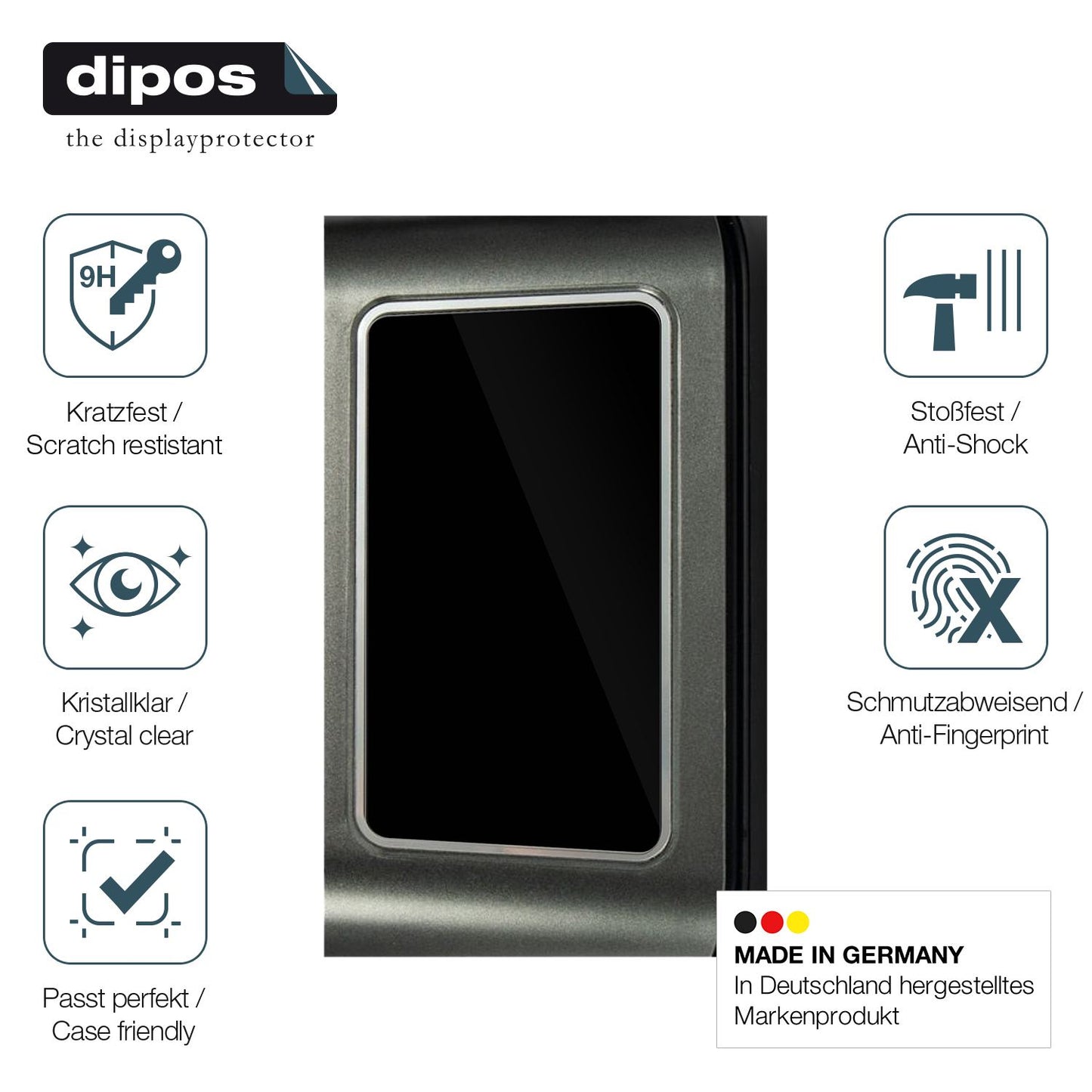 2x Screen Protector for Ninja BN800EU 3-in-1 Flexible Glass 9H dipos