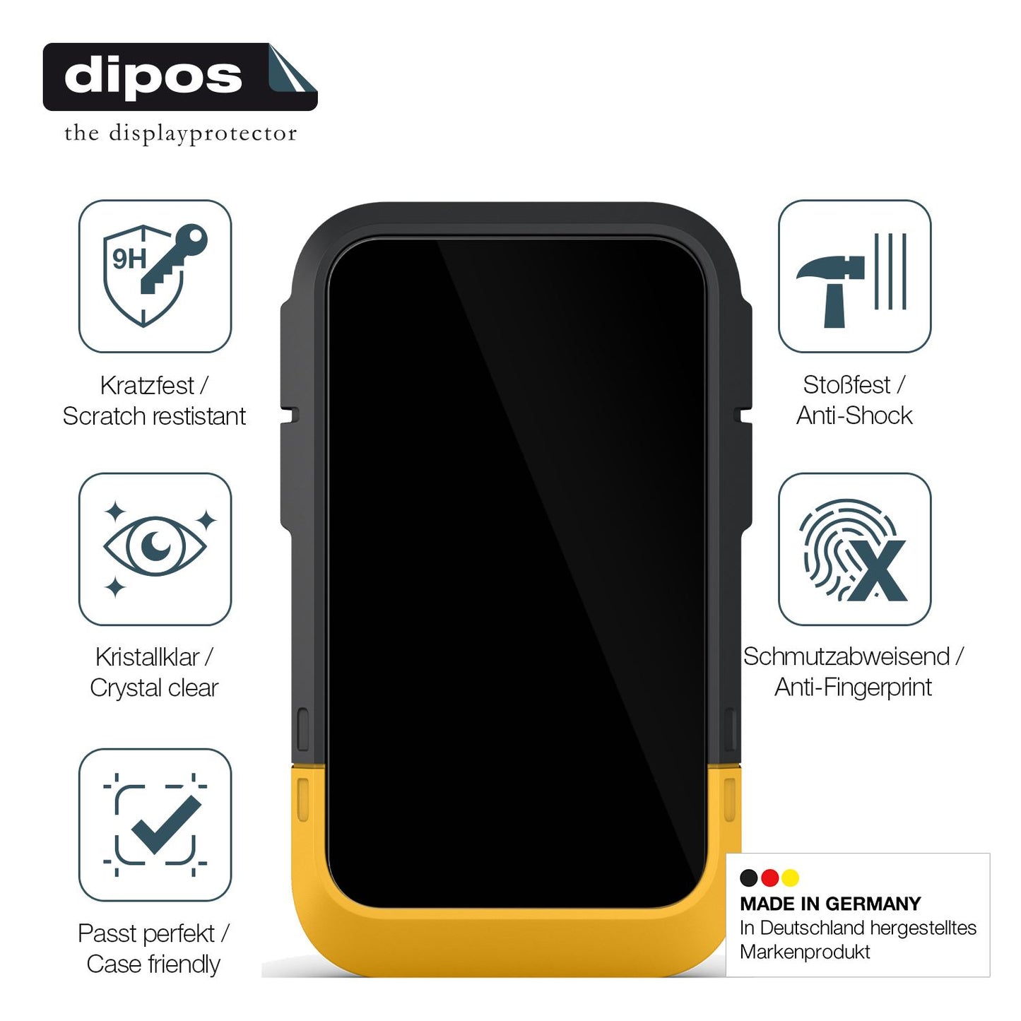 2x Screen Protector for Garmin Etrex SE Flexible Glass 9H dipos