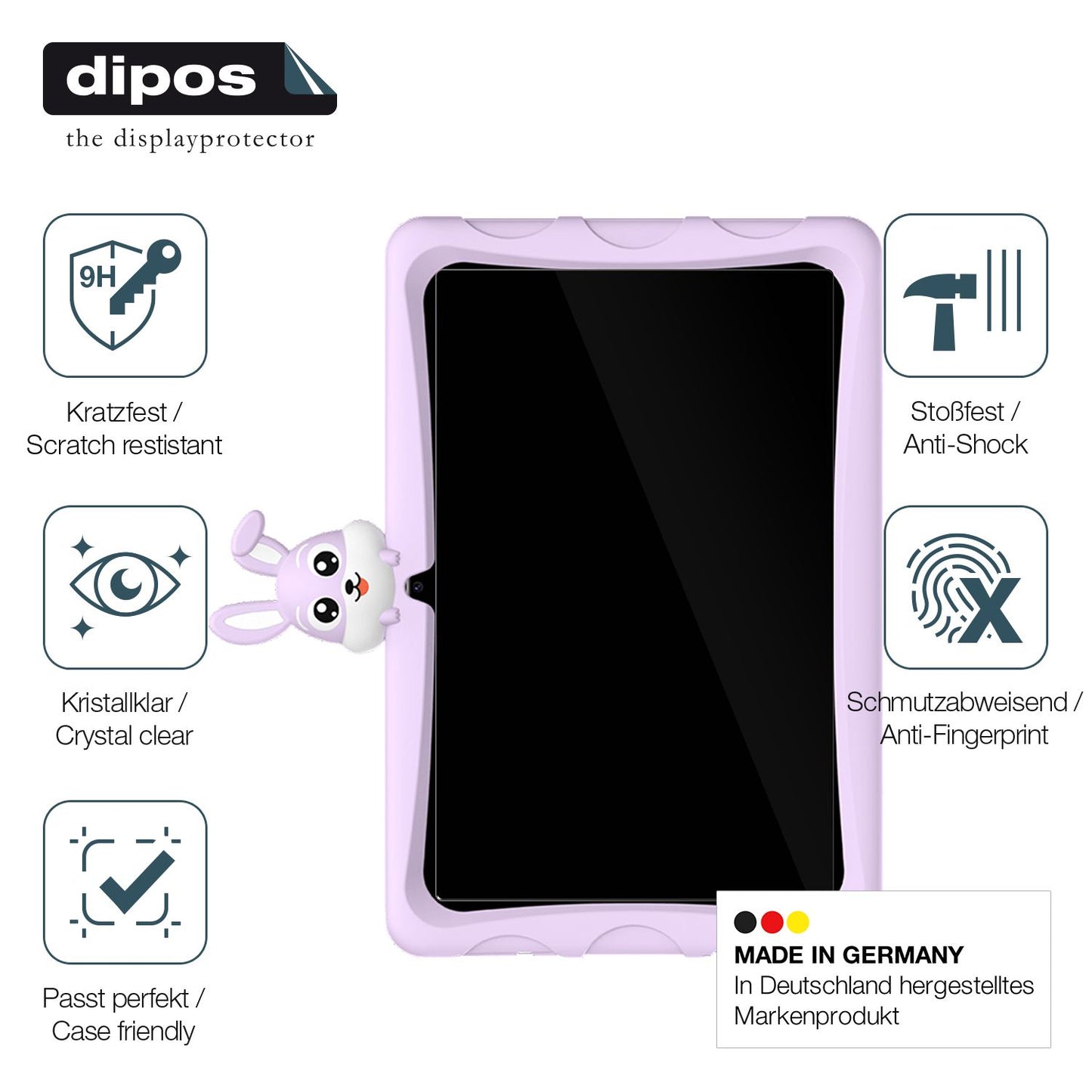 2x Screen Protector for Doogee U9 Kid Flexible Glass 9H dipos