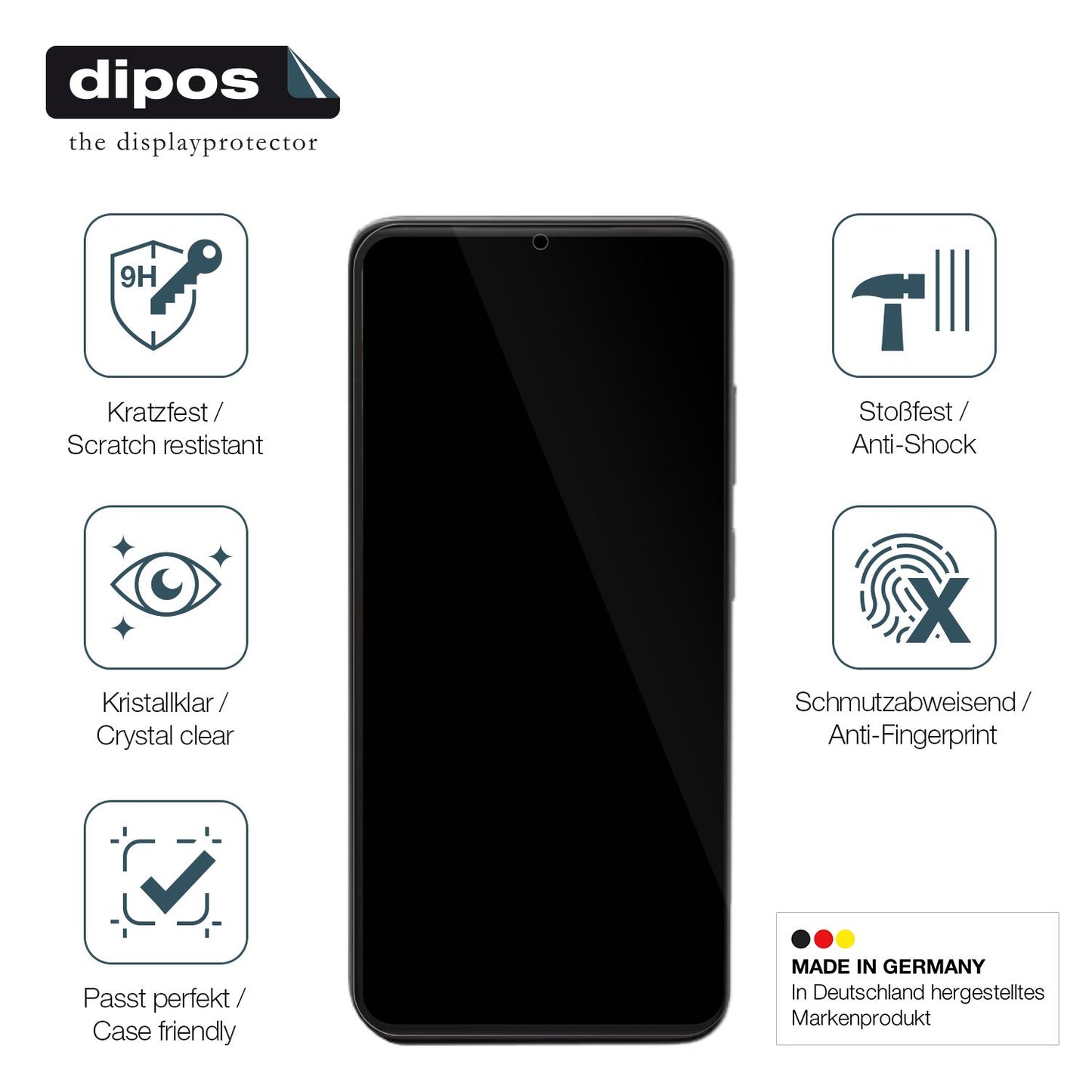 2x Screen Protector for Doogee N55 Plus Flexible Glass 9H dipos