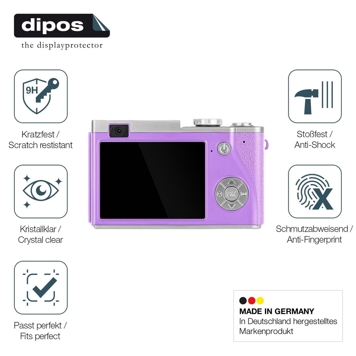 2x Screen Protector for Jzbulo Q12 Flexible Glass 9H dipos