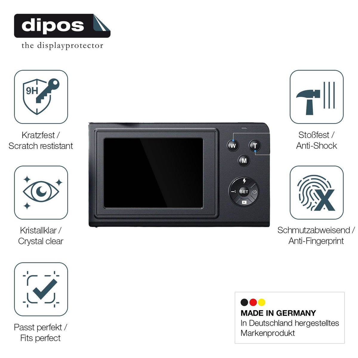 2x Screen Protector for Wolfang WDC01 Flexible Glass 9H dipos