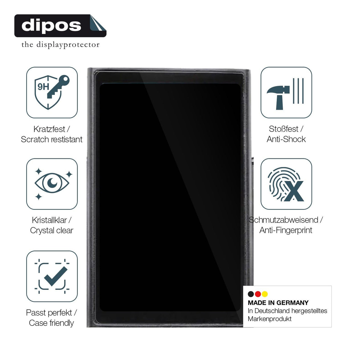 2x Screen Protector for Vmax VX4 Flexible Glass 9H dipos