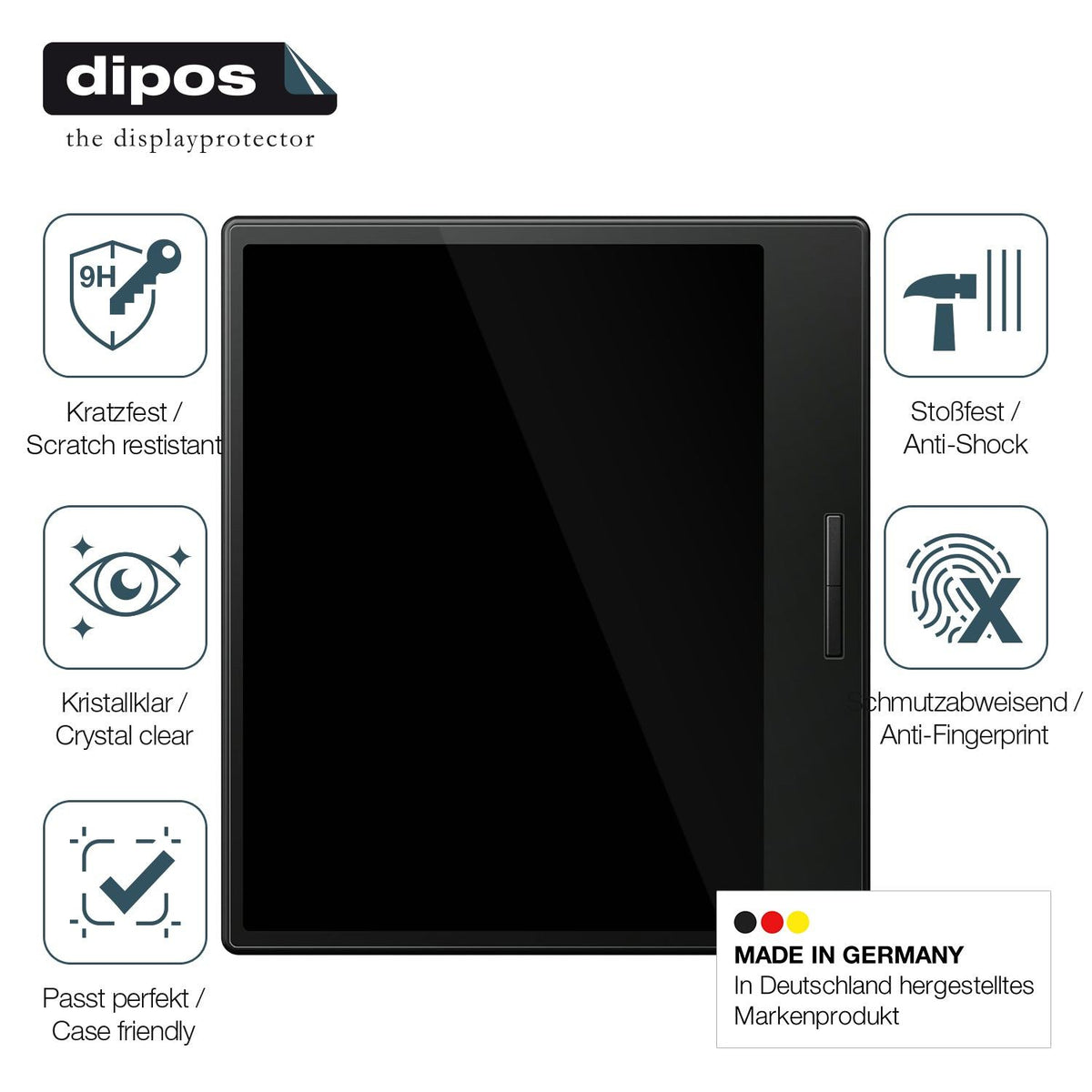 2x Screen Protector for Onyx Boox Go Color 7 Flexible Glass 9H dipos