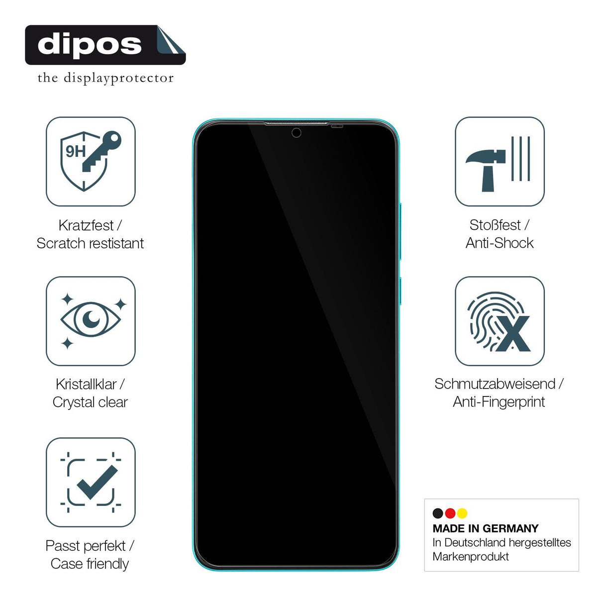 2x Screen Protector for Lava Z6 Flexible Glass 9H dipos