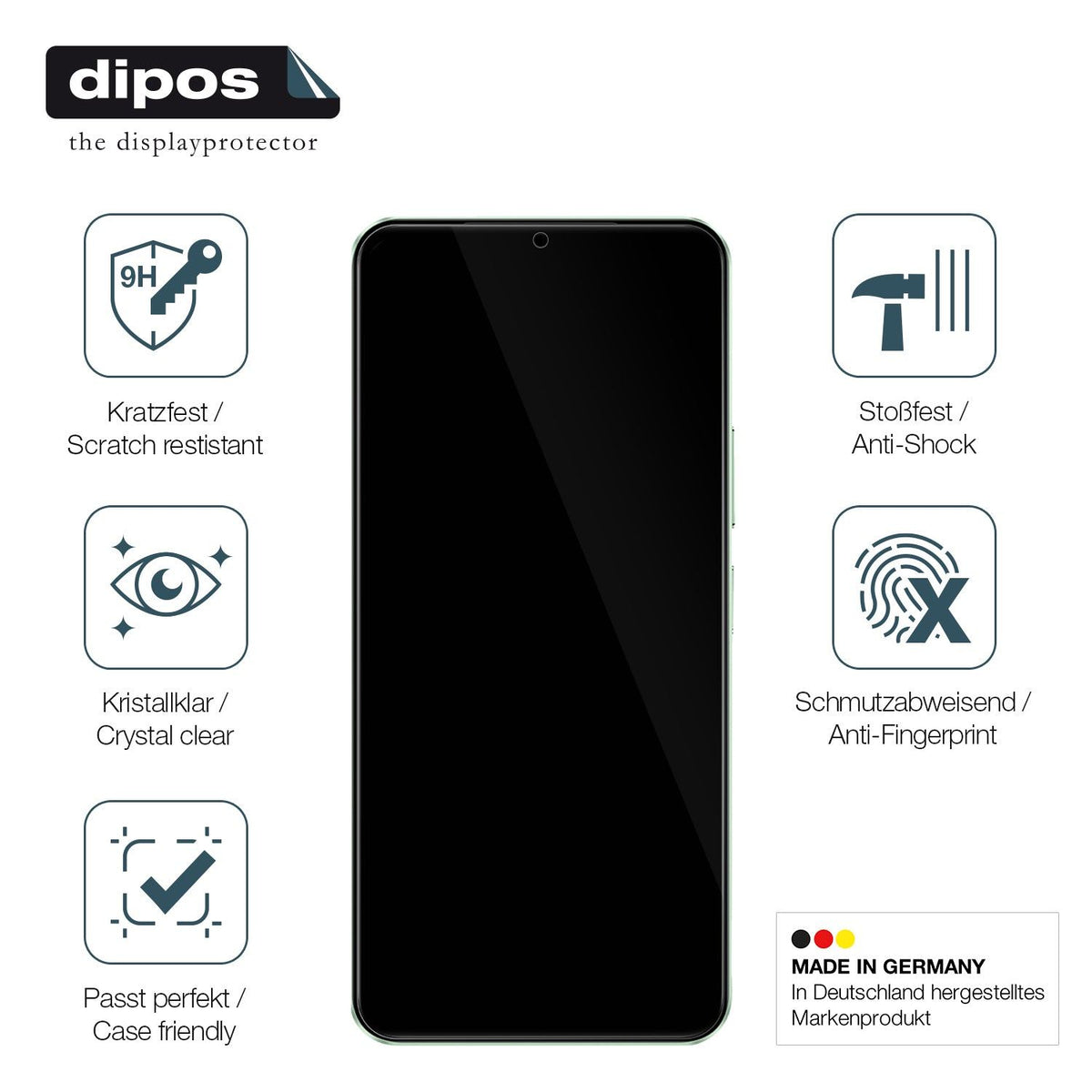 2x Screen Protector for Vivo Y28e Flexible Glass 9H dipos