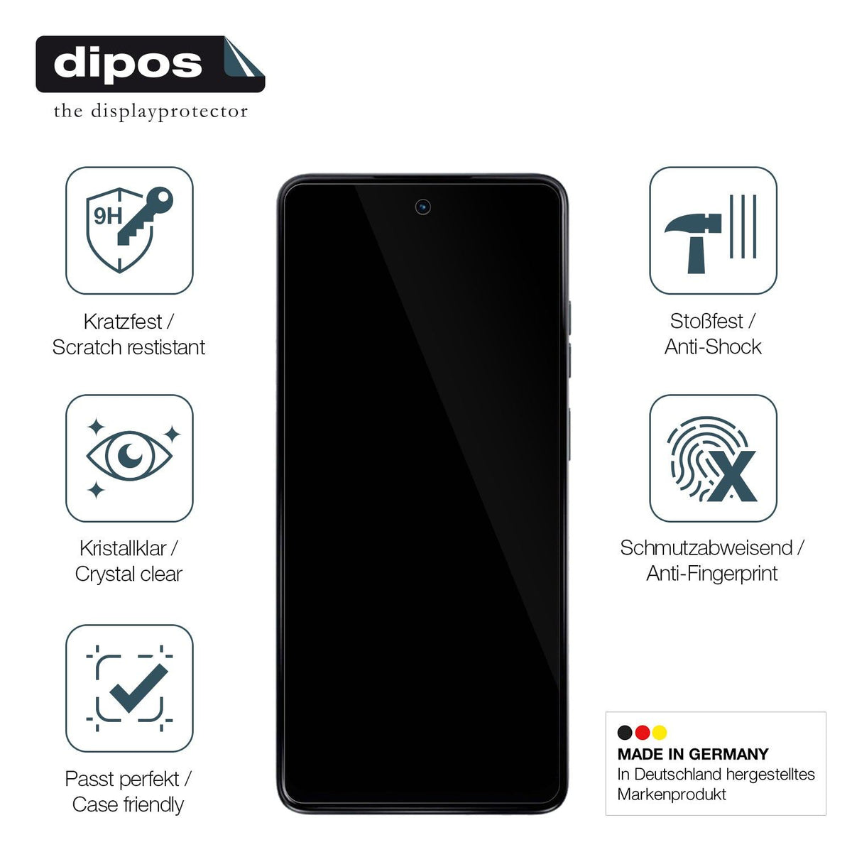2x Screen Protector for Motorola Moto G24 Power Flexible Glass 9H dipos