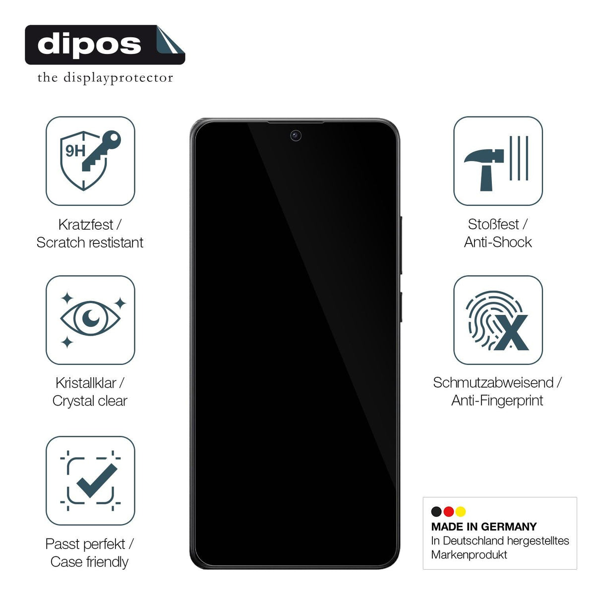 2x Screen Protector for Xiaomi Poco X7 Pro Flexible Glass 9H dipos
