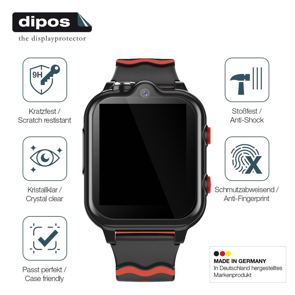 2x Screen Protector for Carneedi D35 1.69 Flexible Glass 9H dipos
