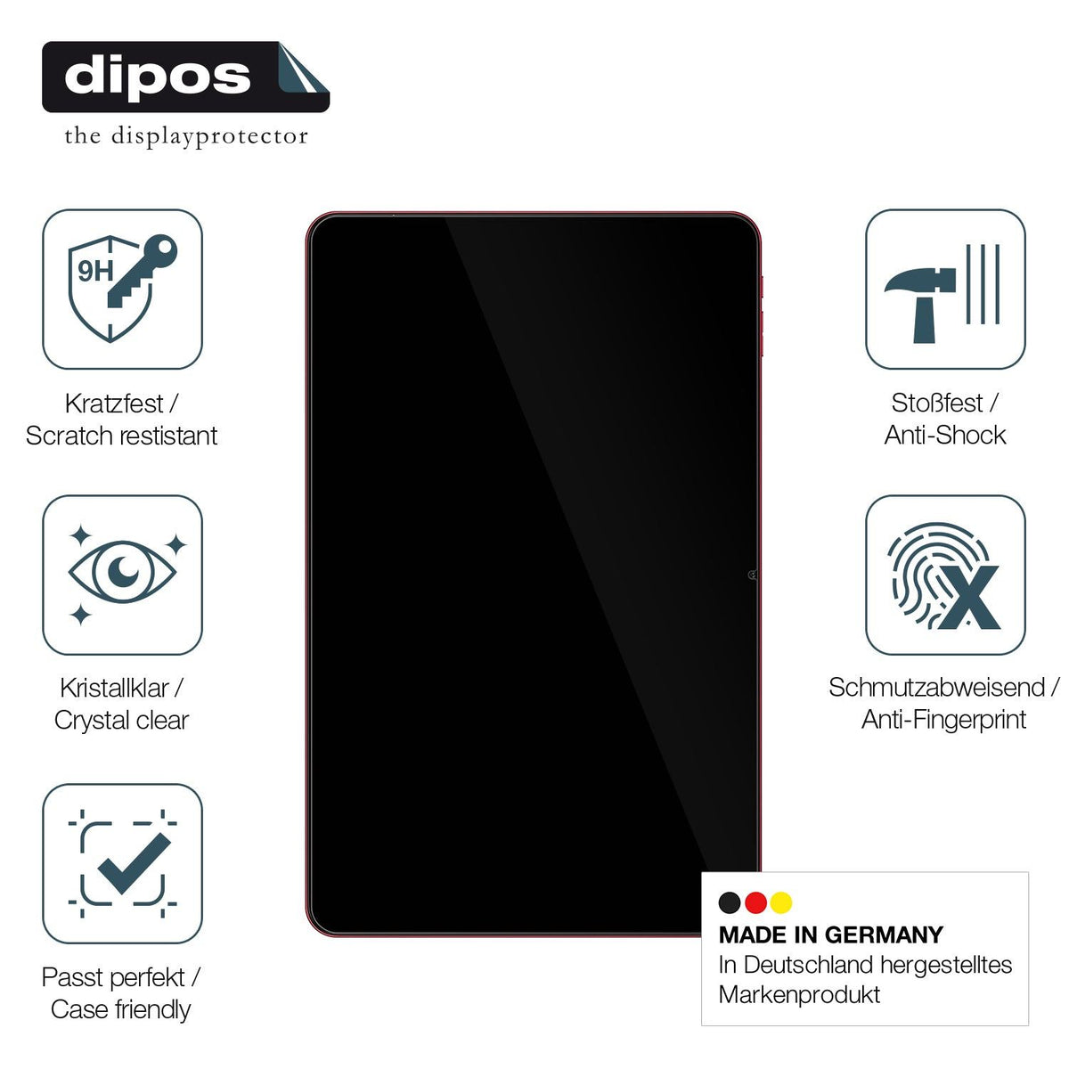 2x Screen Protector for Teclast T60AI Flexible Glass 9H dipos