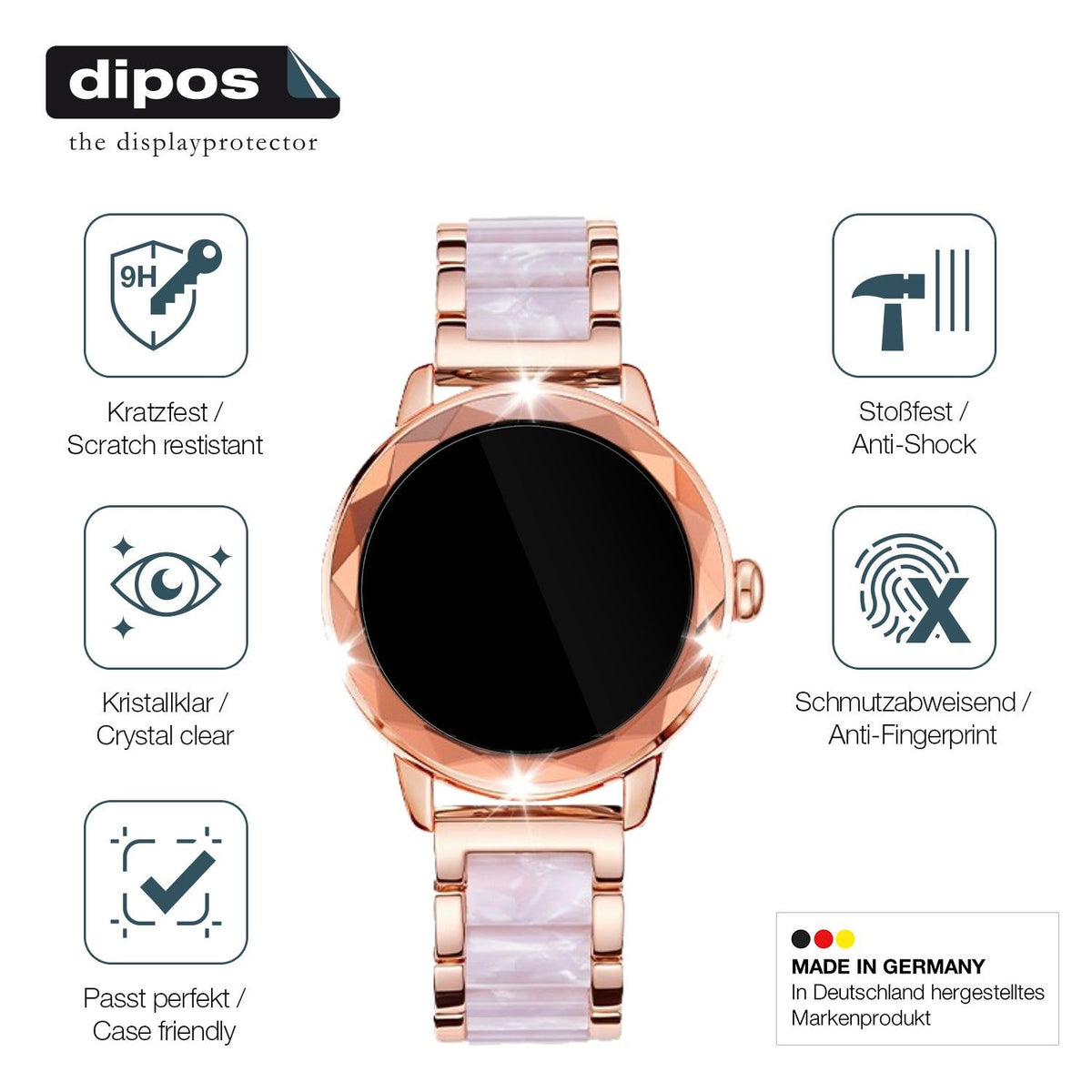 2x Screen Protector for Homailida G208 Flexible Glass 9H dipos