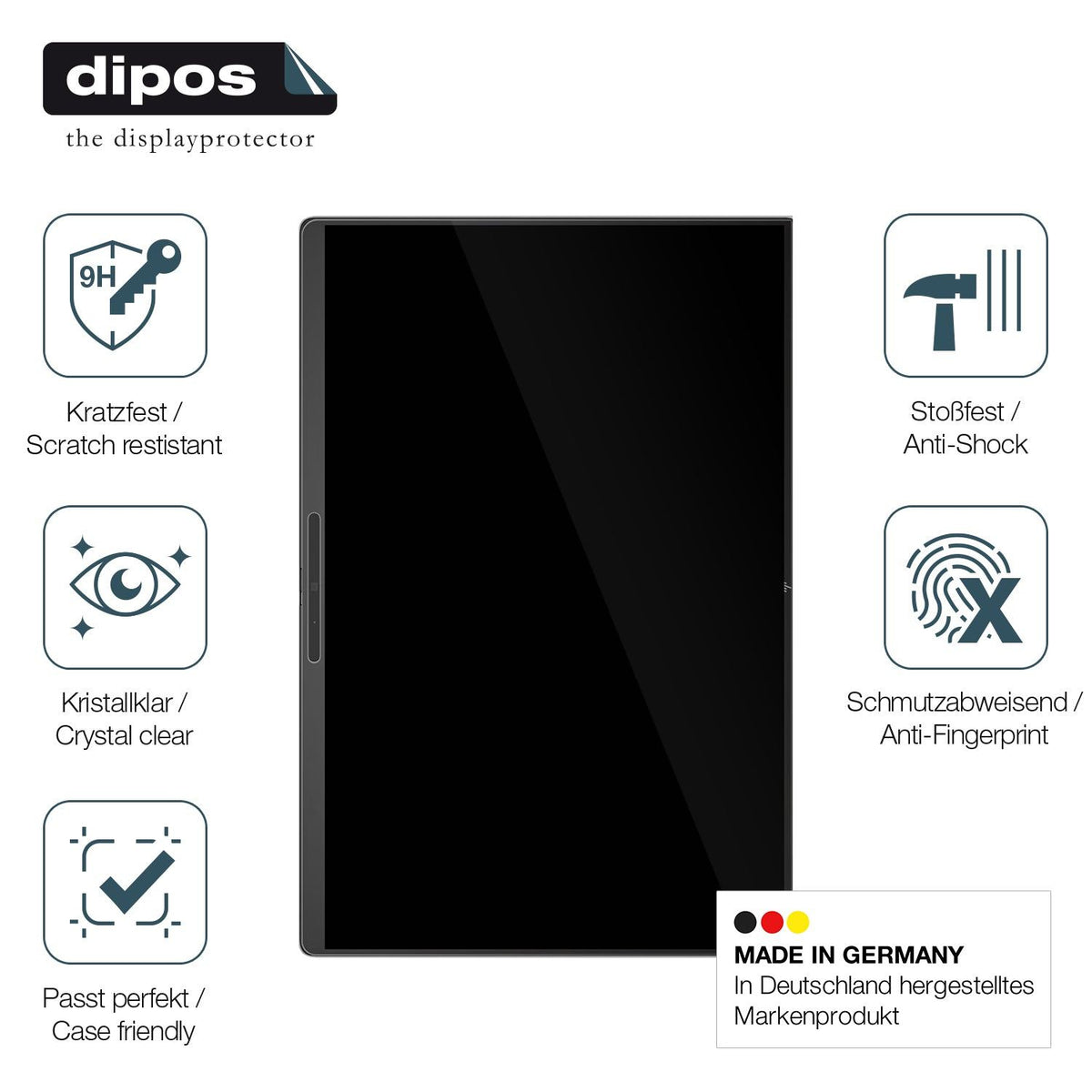 2x Screen Protector for HP EliteBook 1040 G11 Flexible Glass 9H dipos