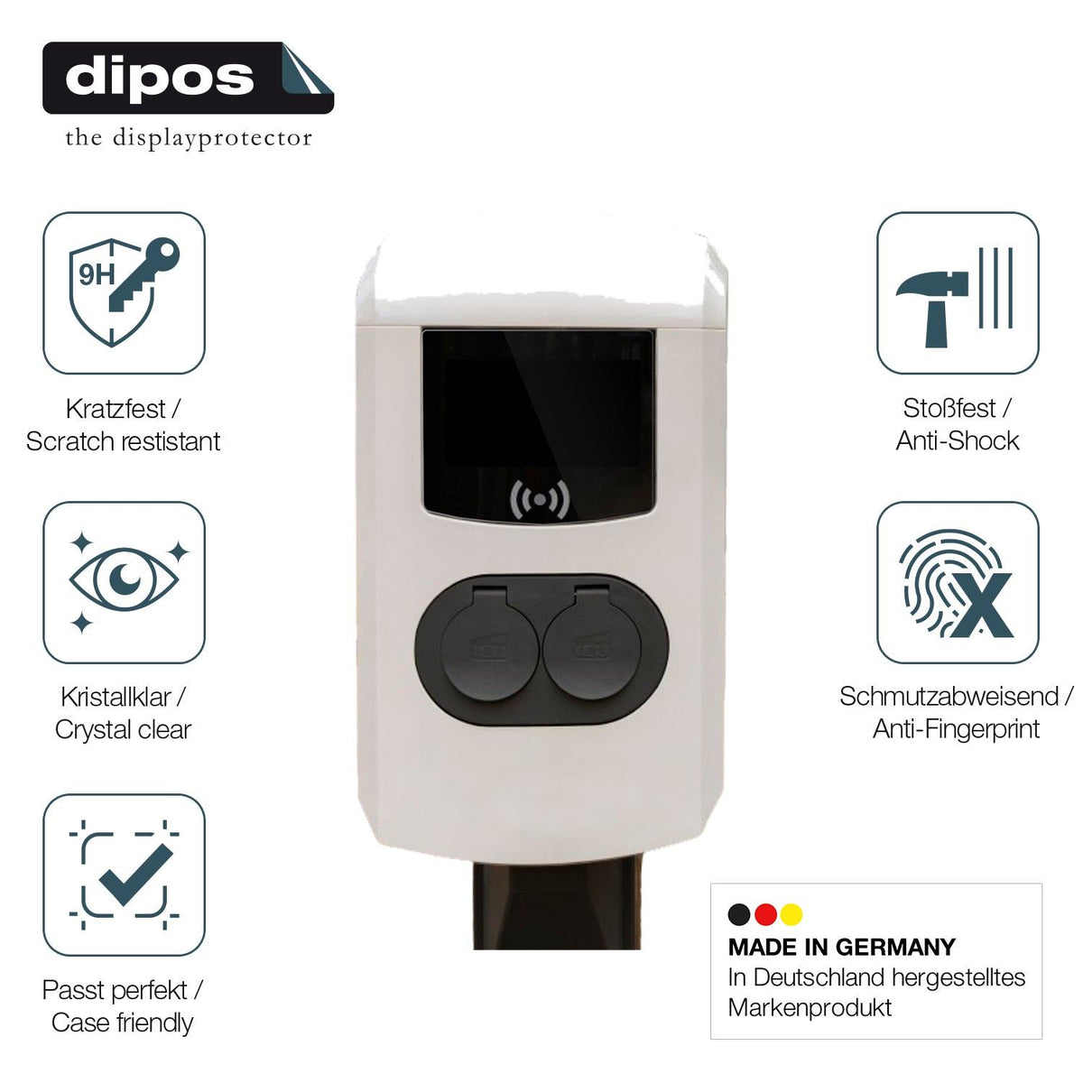 2x Screen Protector for Alfen Eve Double Pro-Line Flexible Glass 9H dipos