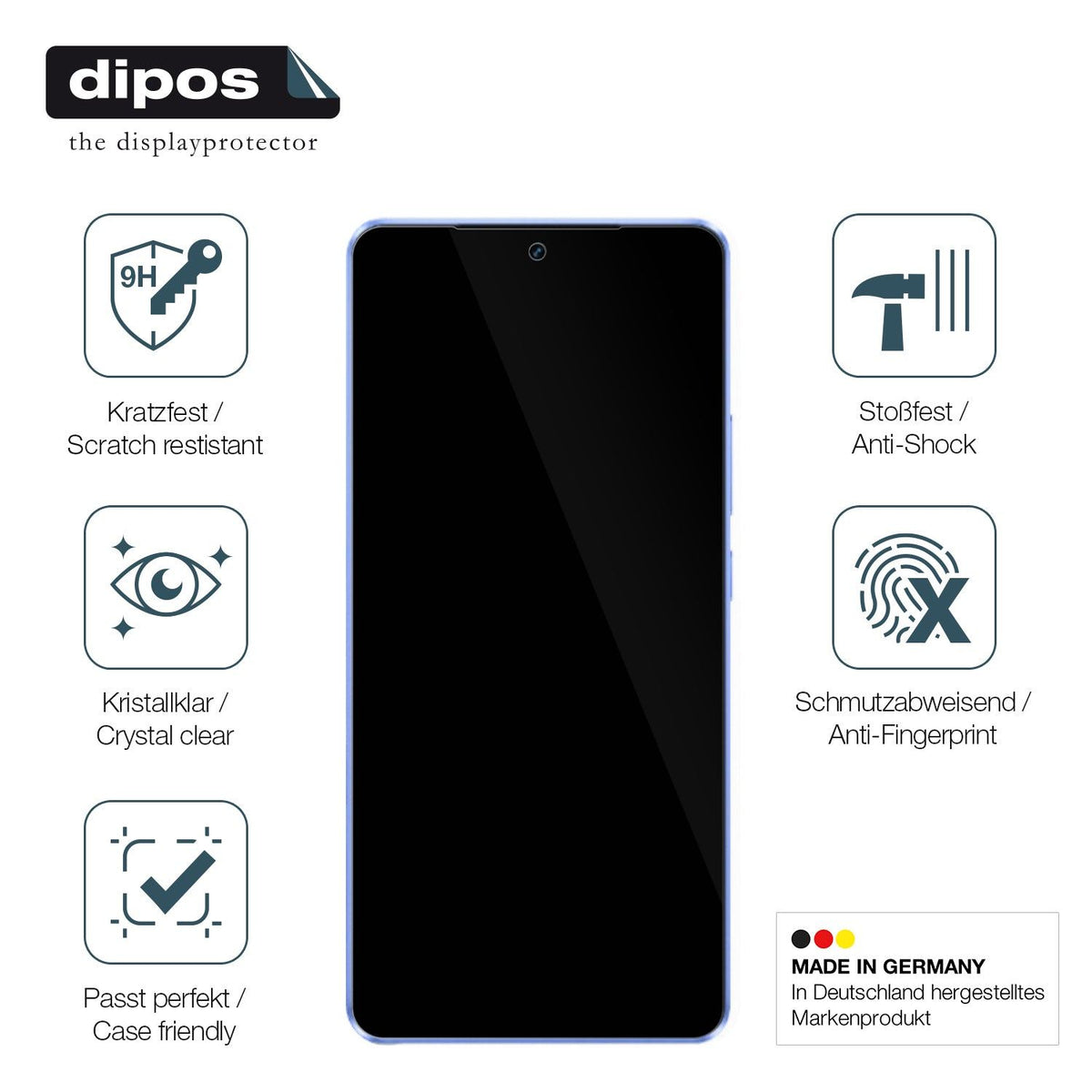 2x Screen Protector for Vivo iQOO Neo 10R Flexible Glass 9H dipos
