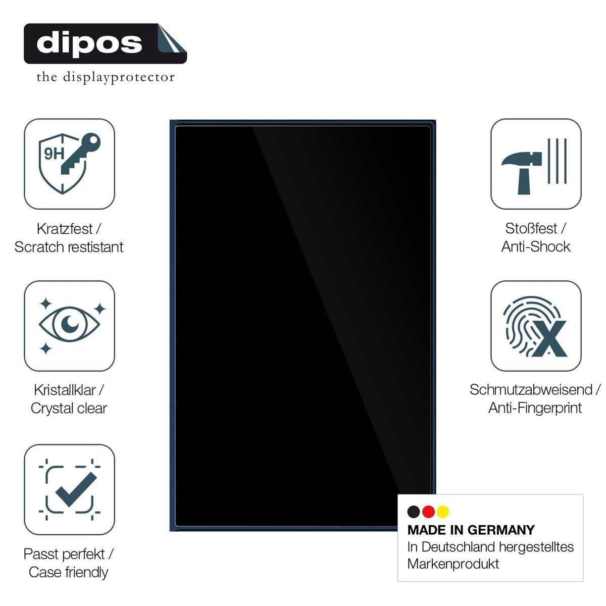 2x Screen Protector for AlphaTheta OMNIS-Duo Jog Flexible Glass 9H dipos
