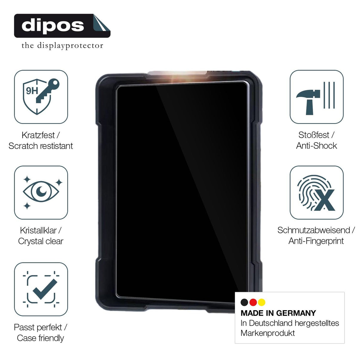 2x Screen Protector for Jansite MT-18 Flexible Glass 9H dipos