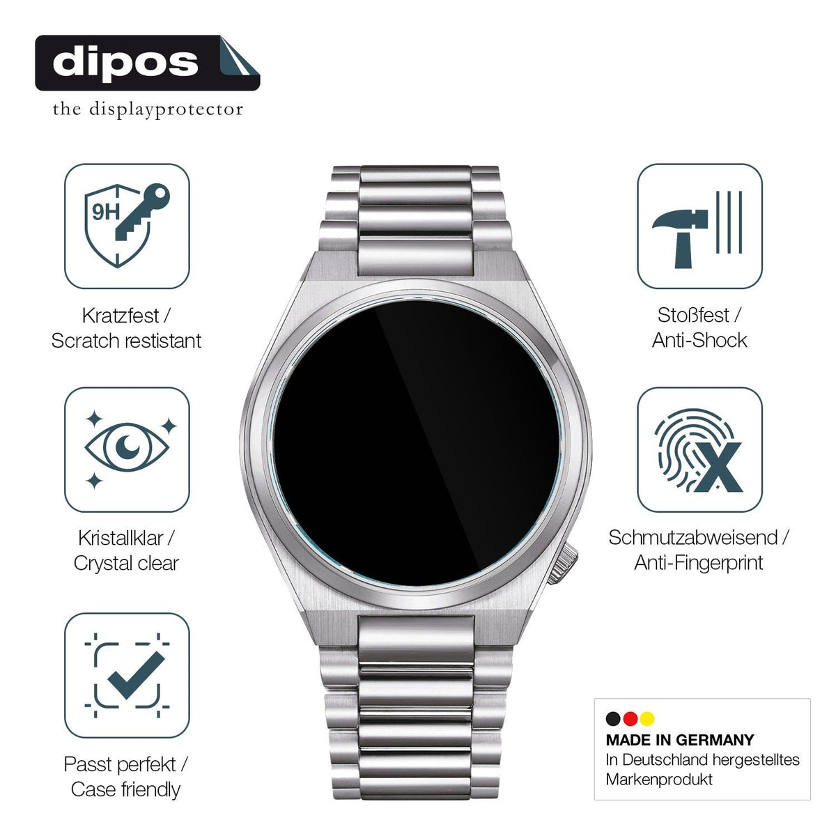 2x Screen Protector for Citizen Tsuyosa NK5010 Flexible Glass 9H dipos