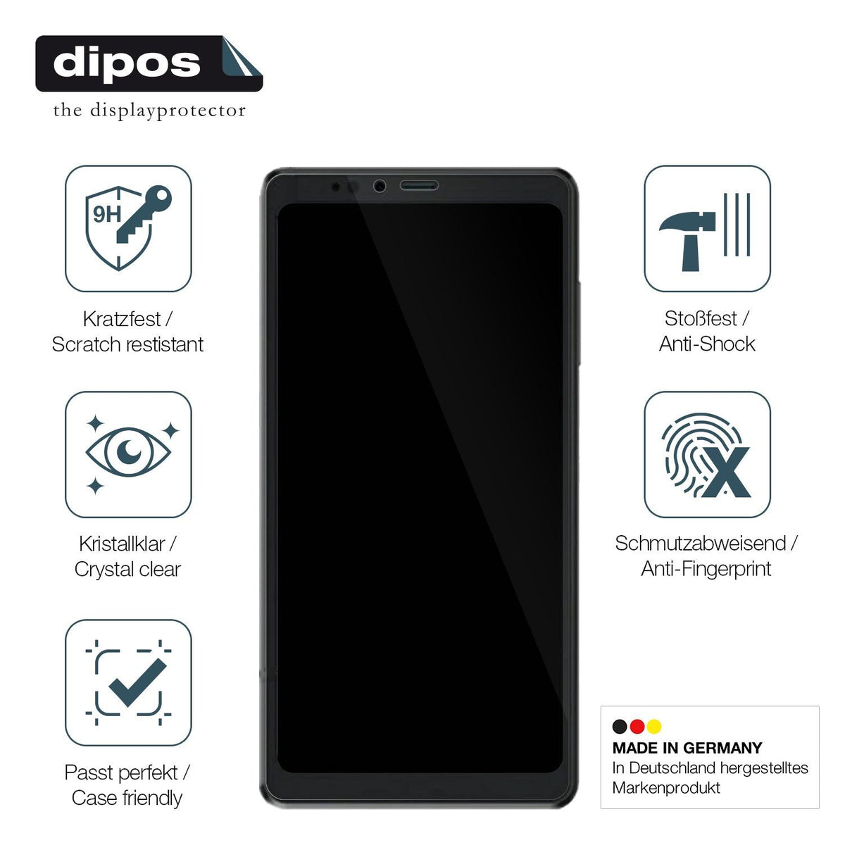 2x Screen Protector for Hisense A9 Flexible Glass 9H dipos