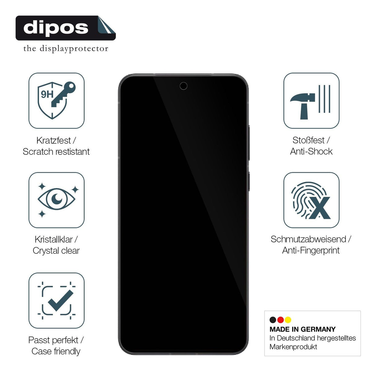 2x Screen Protector for Vivo X200s Flexible Glass 9H dipos