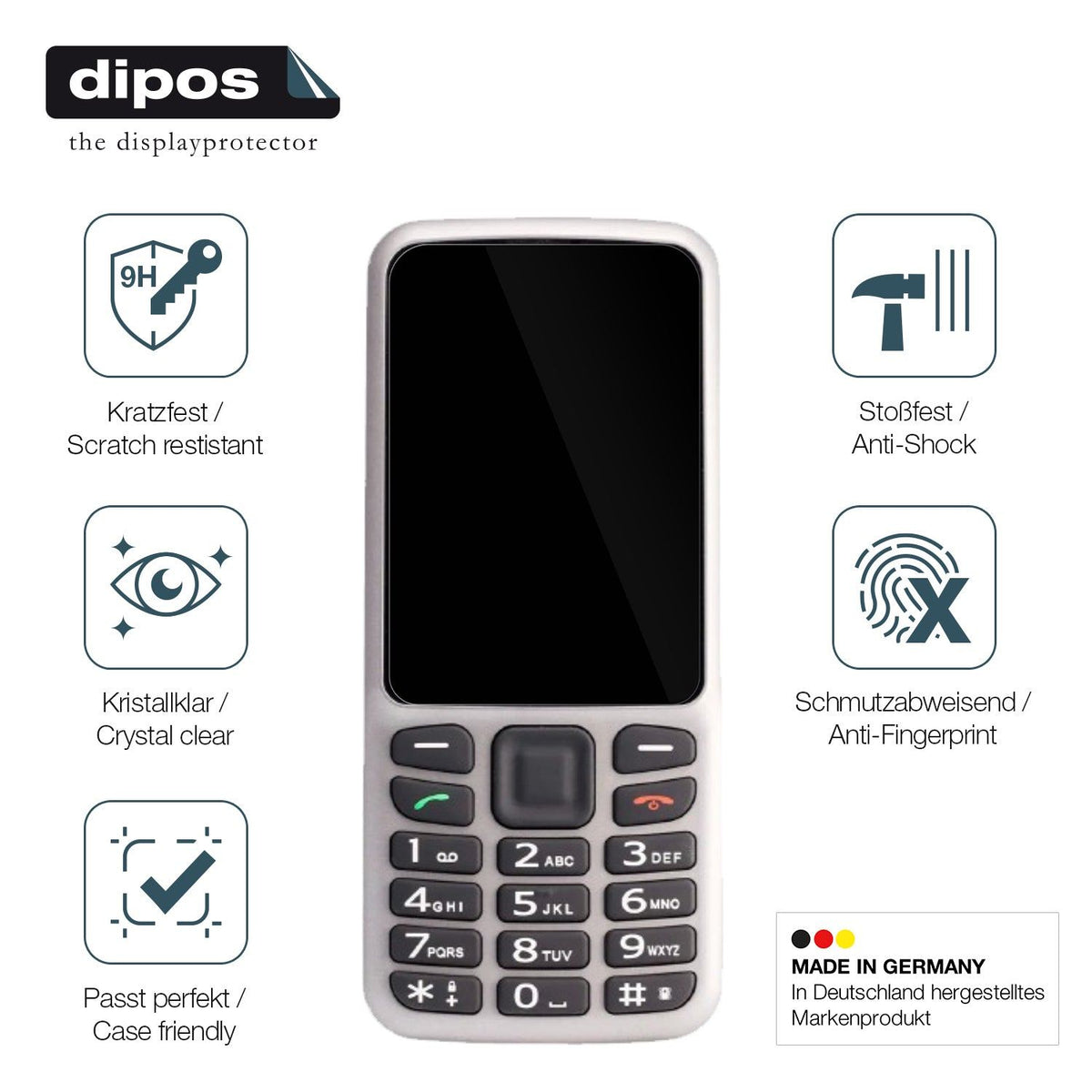 2x Screen Protector for Blindshell Classic LITE Flexible Glass 9H dipos
