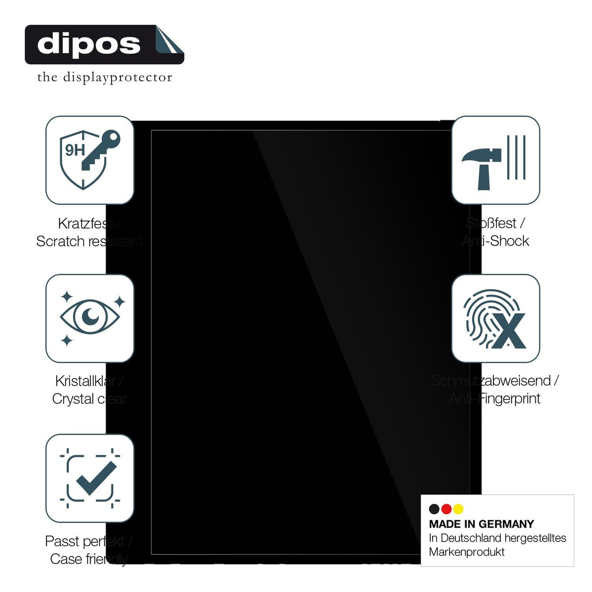 2x Screen Protector for Boox Tab X C Flexible Glass 9H dipos