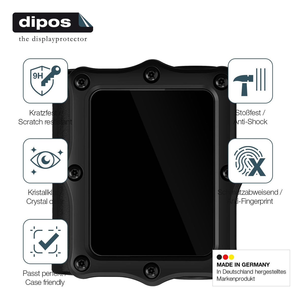 2x Screen Protector for Shearwater Perdix 2 Flexible Glass 9H dipos