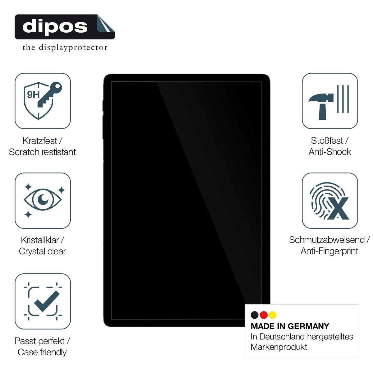 2x Screen Protector for Ulefone Tab A10 Pro Flexible Glass 9H dipos